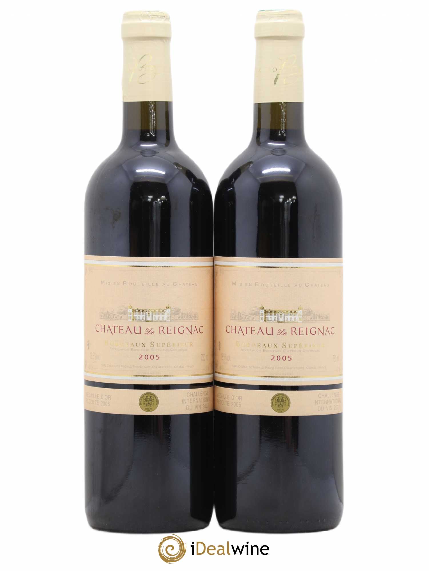 Château de Reignac Second Vin 2005 - Lot de 2 bouteilles - 0