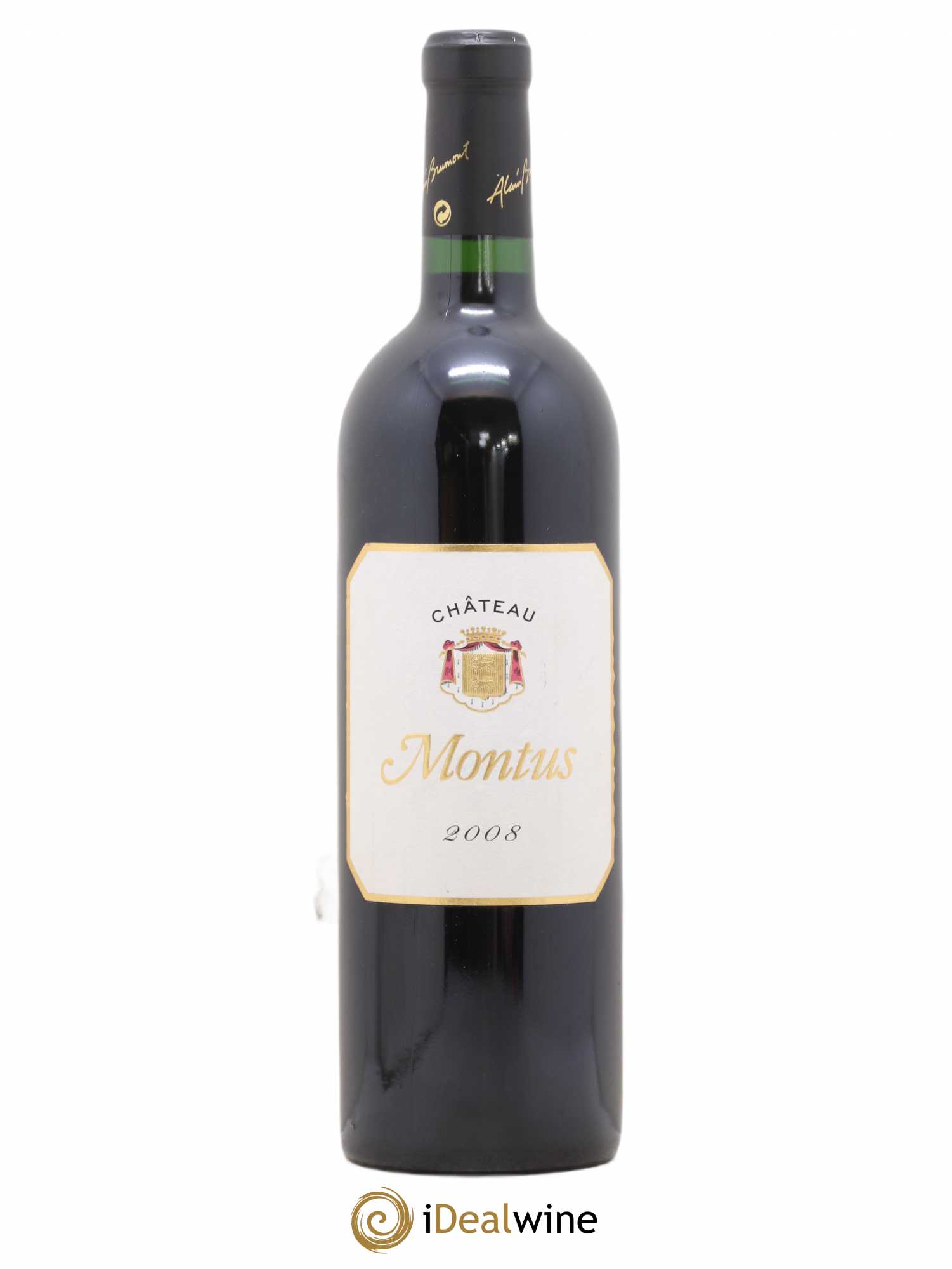 Madiran Château Montus Alain Brumont 2008 - Lot de 1 bouteille - 0