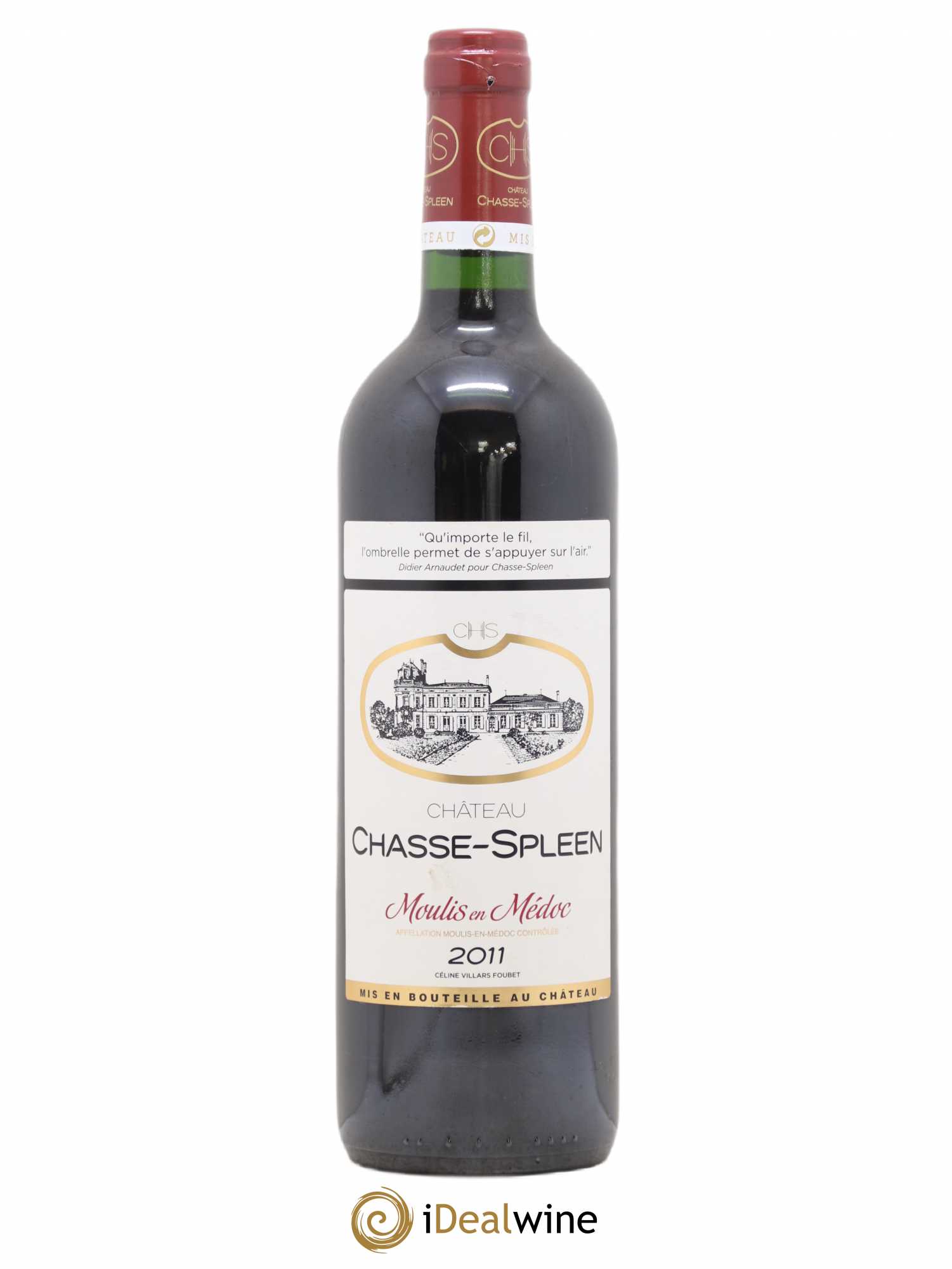 Château Chasse Spleen 2011 - Lot de 1 bouteille - 0