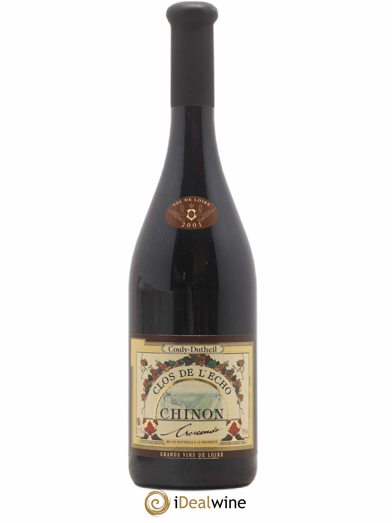 Chinon Clos de l'Echo Crescendo Couly-Dutheil (Domaine) 2001 - Lot de 1 bouteille - 0