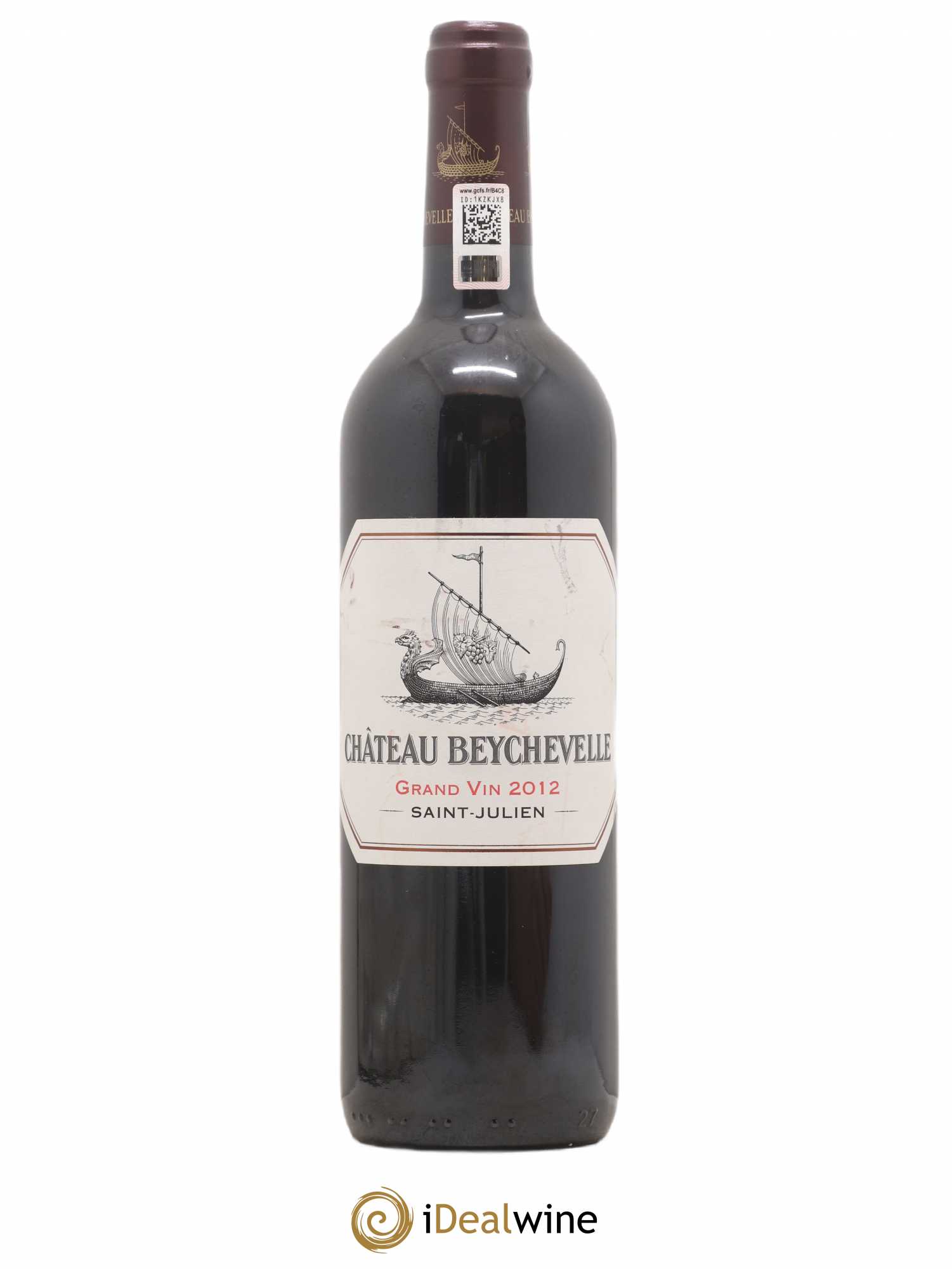 Château Beychevelle 4ème Grand Cru Classé 2012 - Lot de 1 bouteille - 0