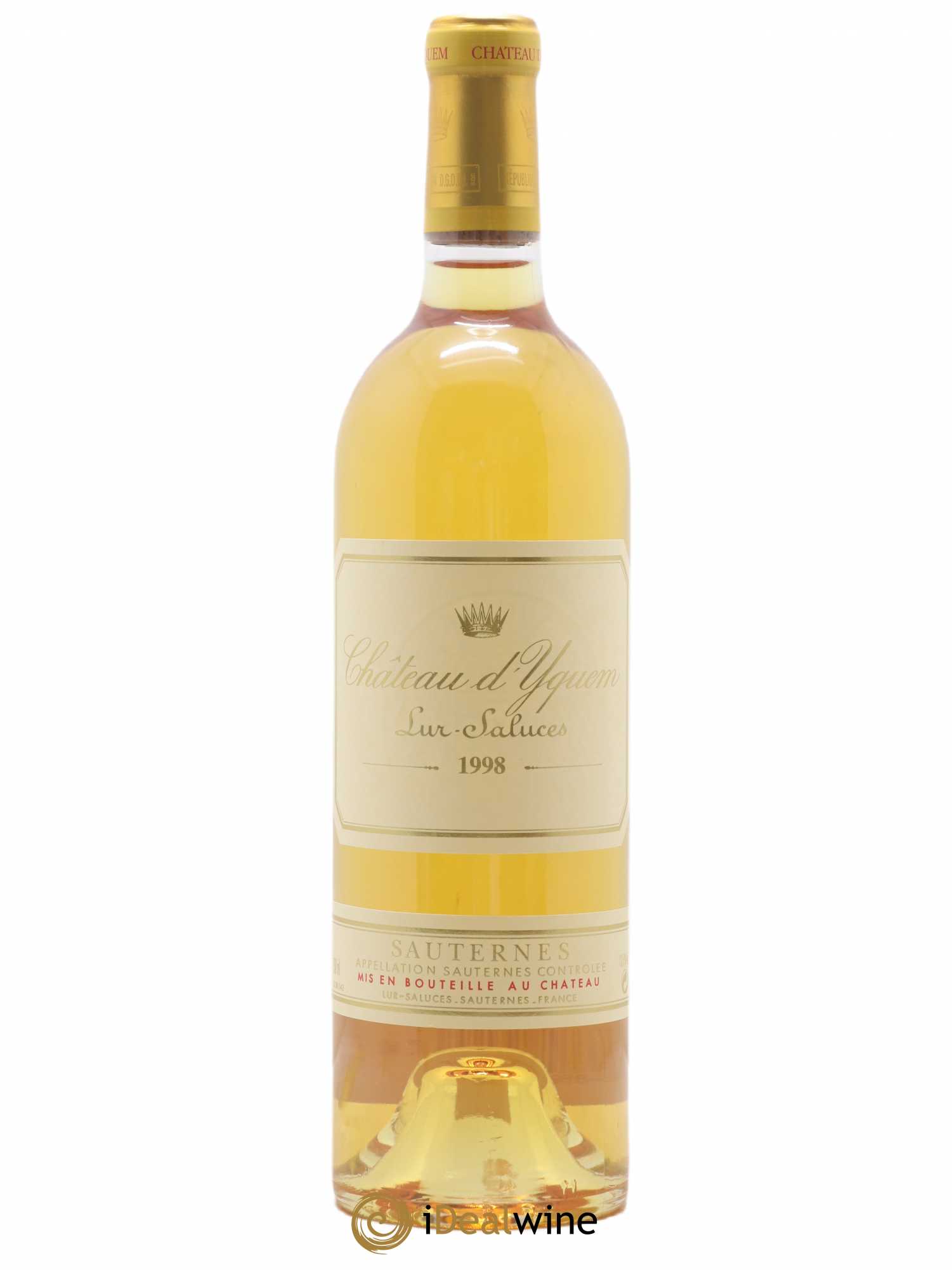 Château d' Yquem 1er Cru Classé Supérieur 1998 - Lotto di 1 bottiglia - 0