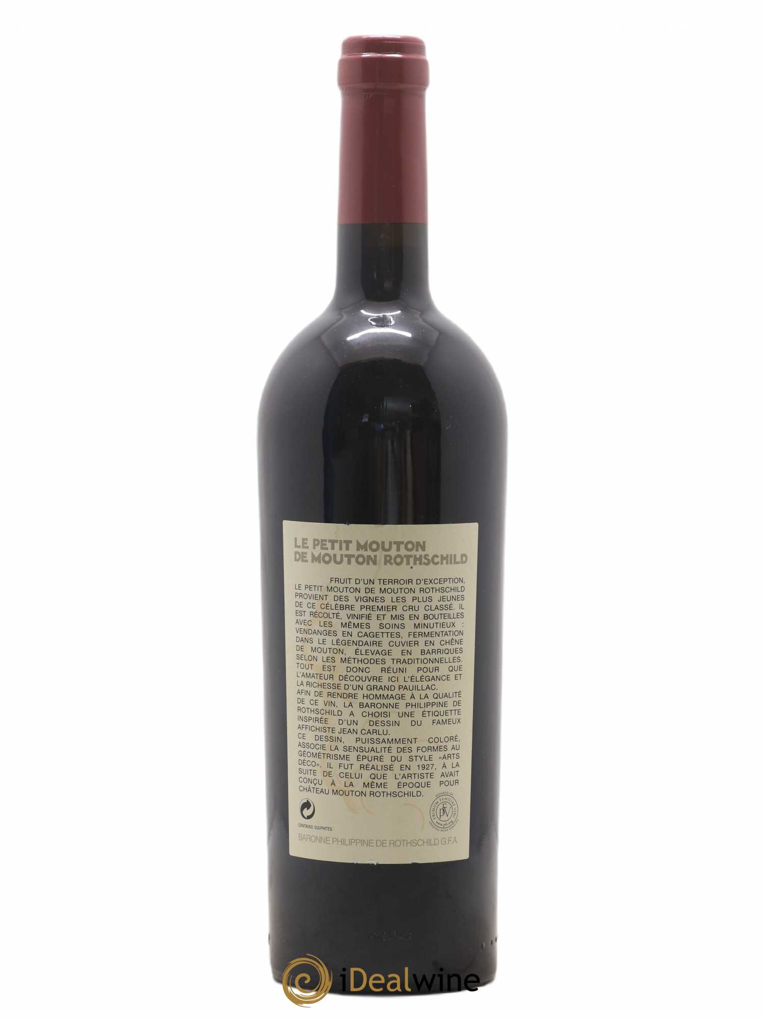 Petit Mouton Second Vin 2009 - Lot de 1 bouteille - 1