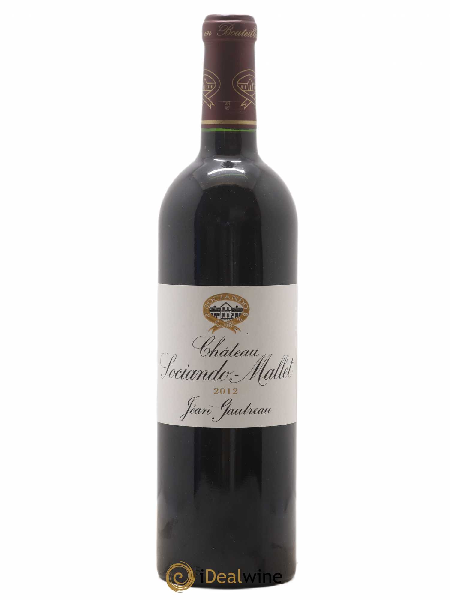 Château Sociando Mallet 2012 - Lot de 1 bouteille - 0