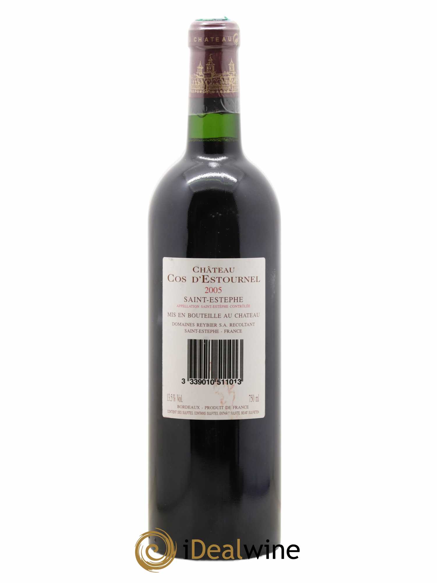 Cos d'Estournel 2ème Grand Cru Classé 2005 - Lot de 1 bouteille - 1