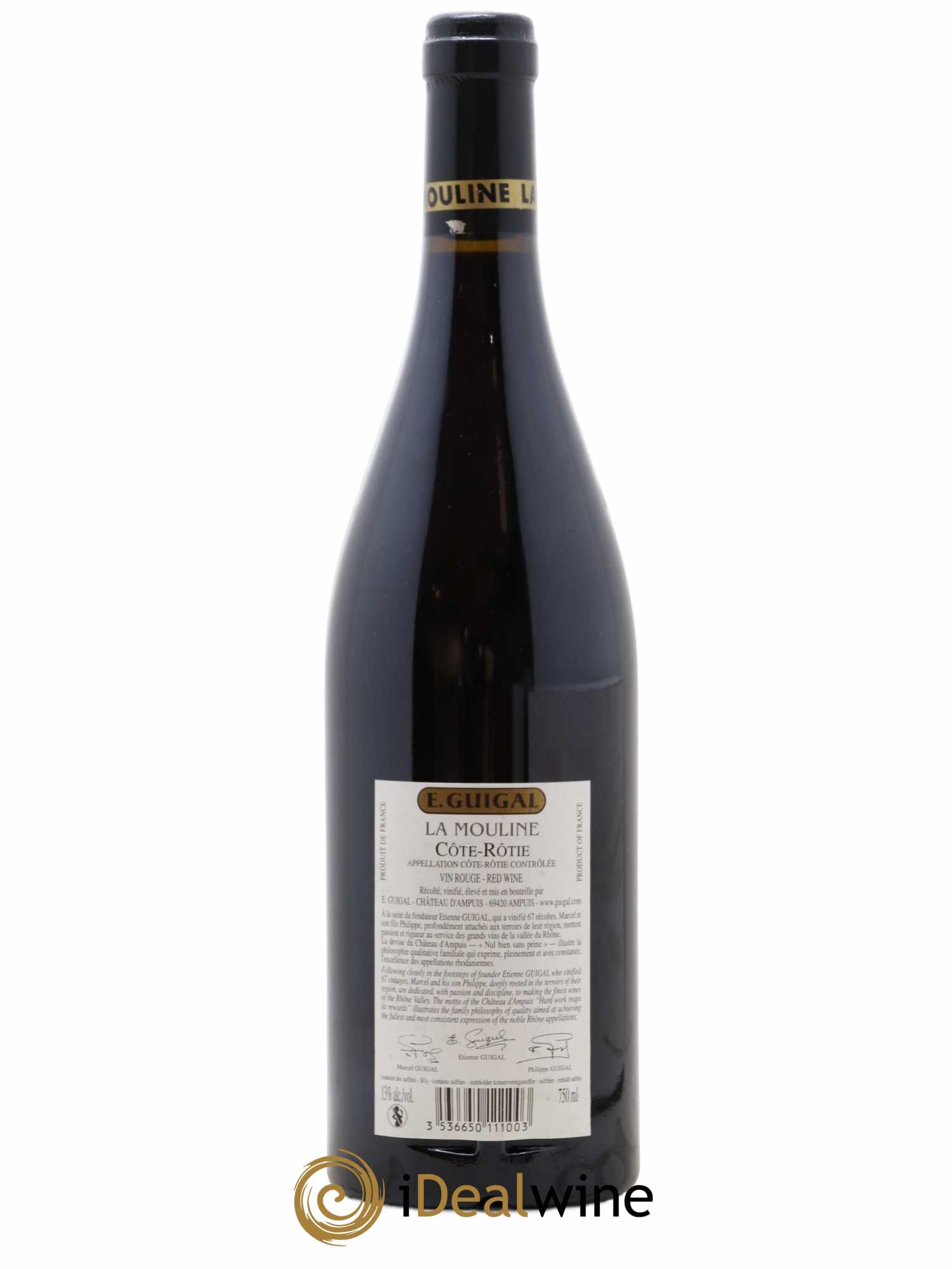 Côte-Rôtie La Mouline Guigal 2005 - Lot de 1 bouteille - 1