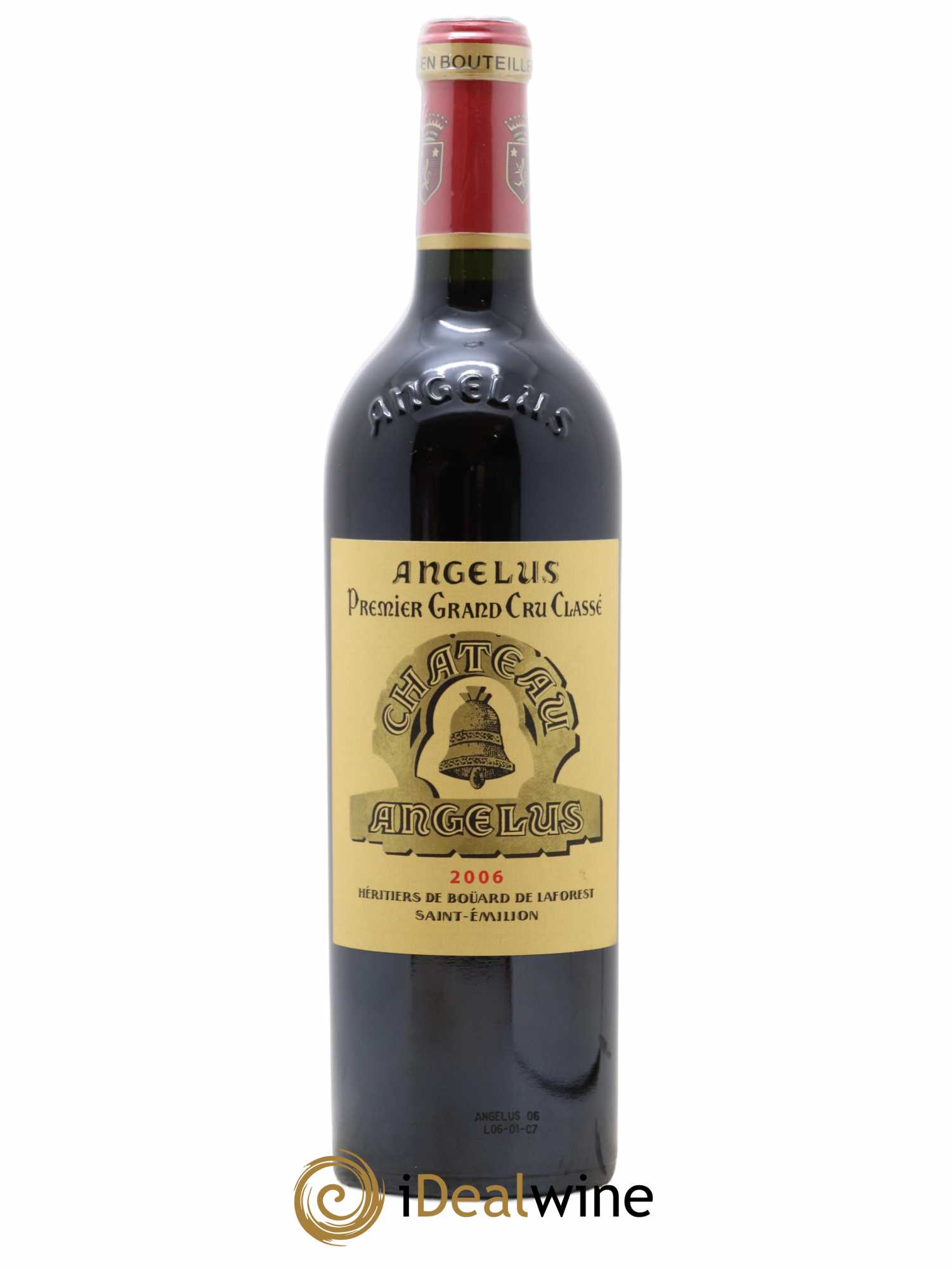 Château Angélus 1er Grand Cru Classé A 2006 - Lot de 1 bouteille - 0