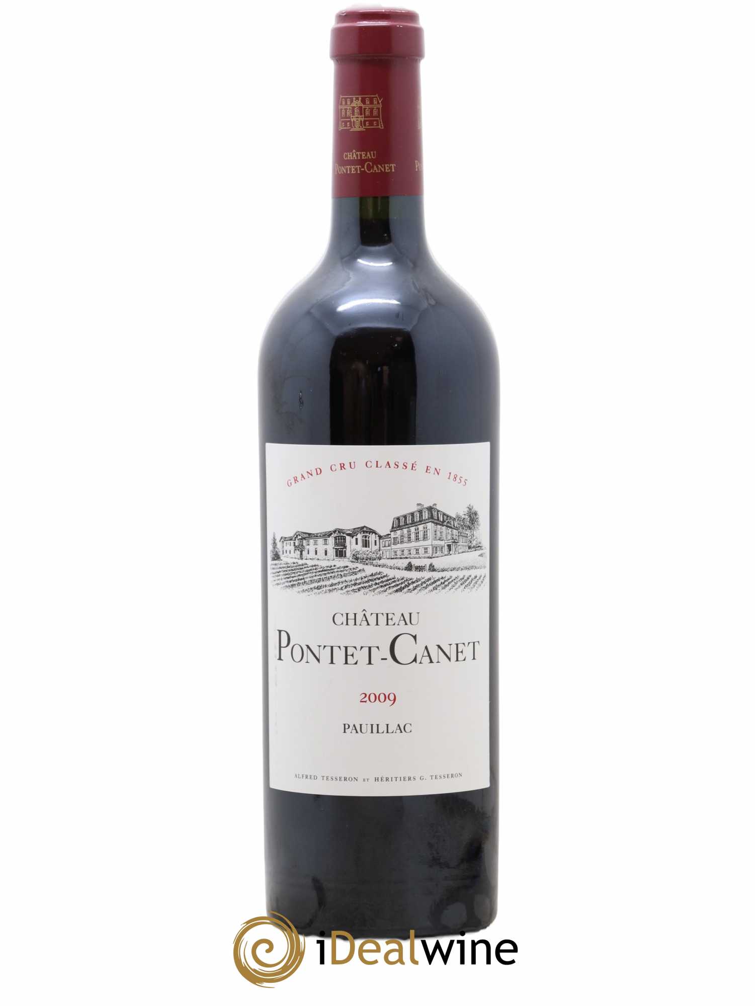Château Pontet Canet 5ème Grand Cru Classé 2009 - Lot de 1 bouteille - 0