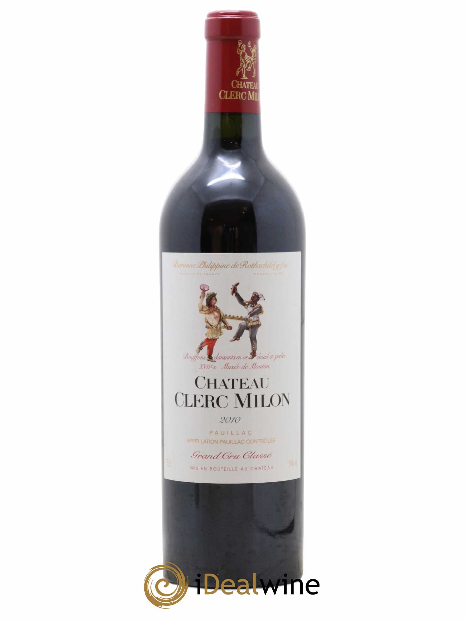 Château Clerc Milon 5ème Grand Cru Classé 2010 - Lot de 1 bouteille - 0