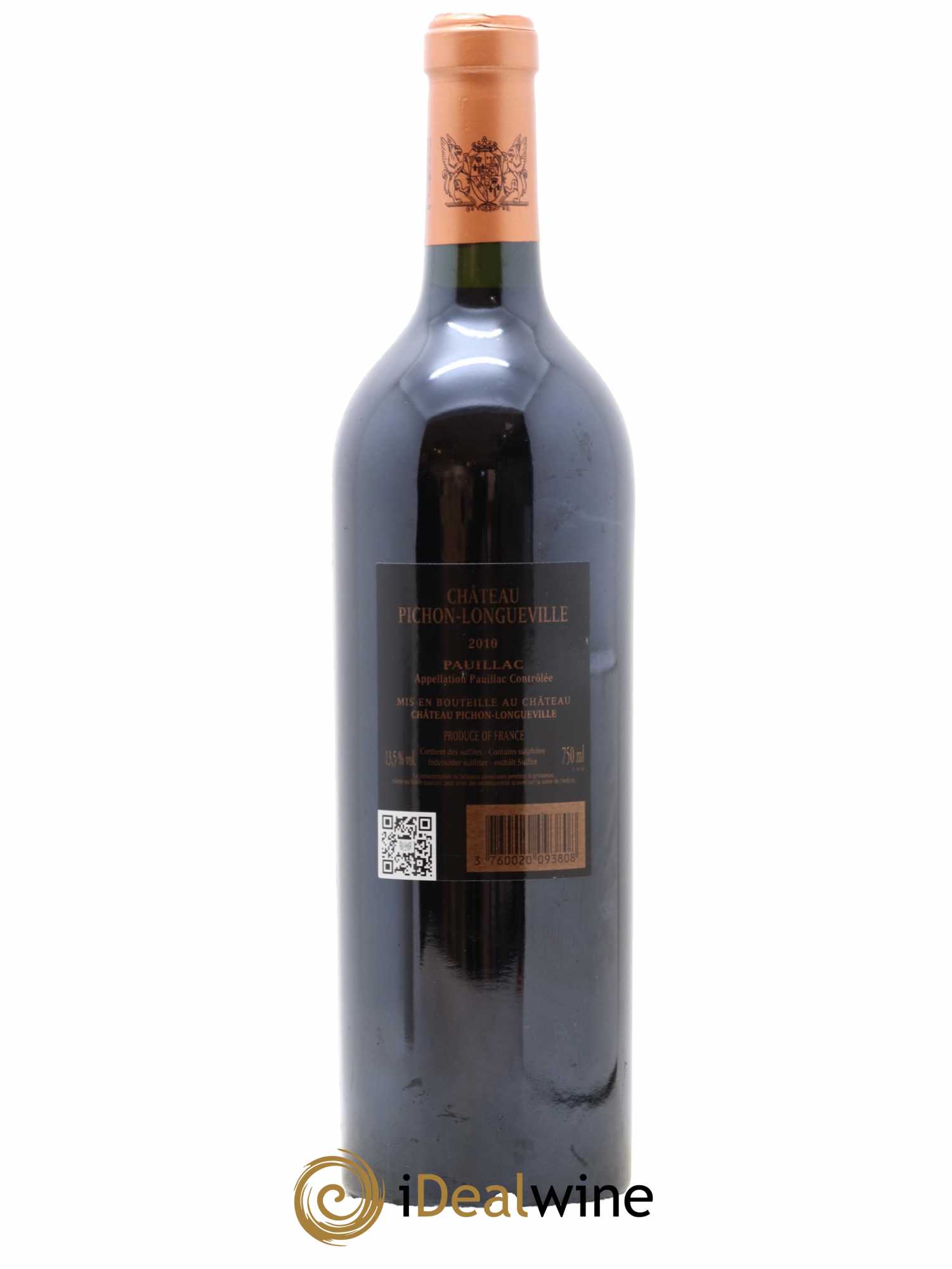 Pichon Longueville Baron 2ème Grand Cru Classé 2010 - Lot de 1 bouteille - 1