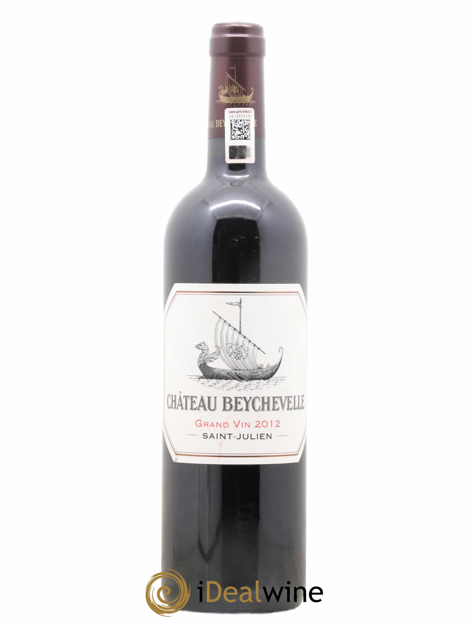 Château Beychevelle 4ème Grand Cru Classé 2012 - Lot de 1 bouteille - 0