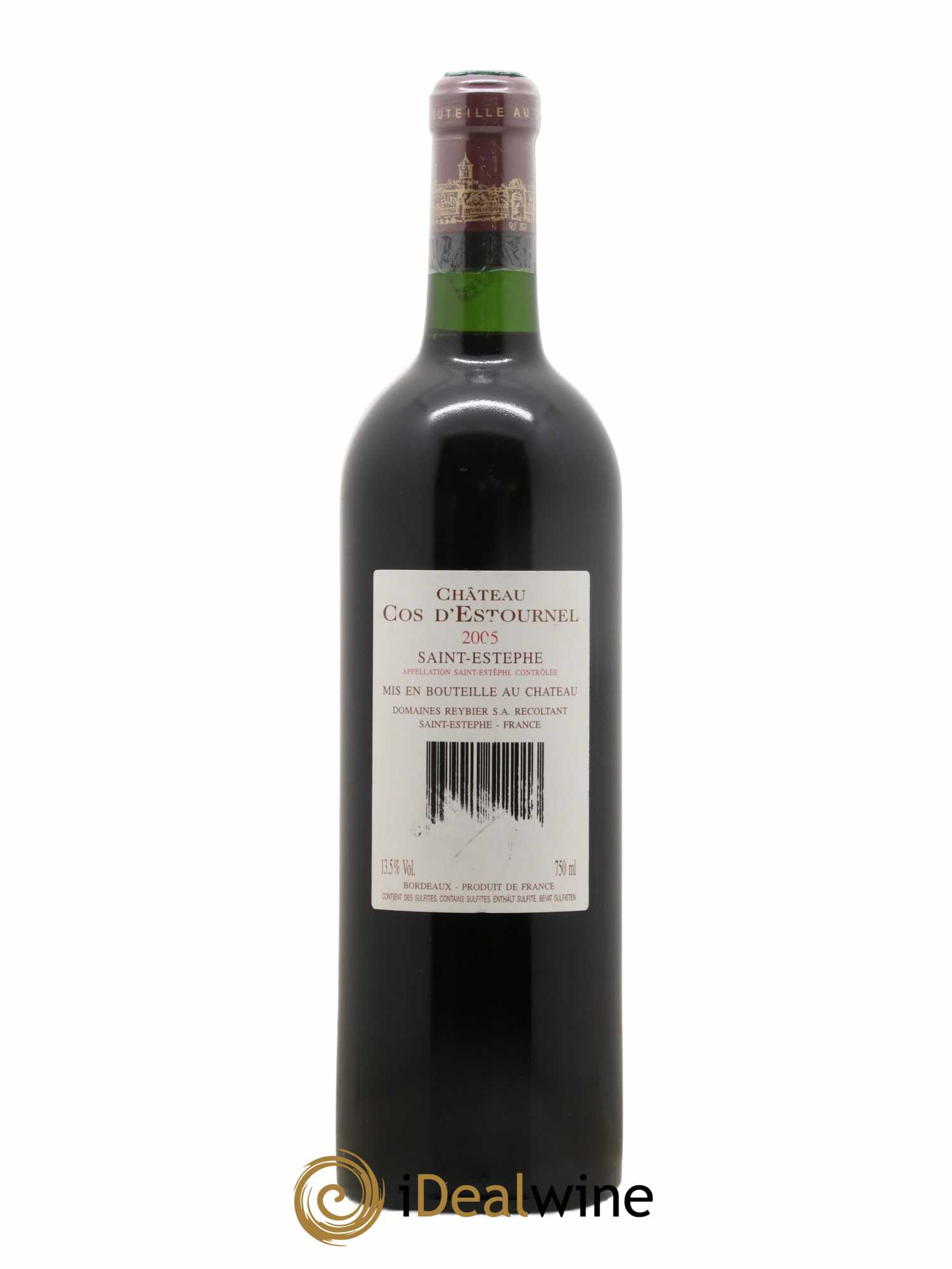 Cos d'Estournel 2ème Grand Cru Classé 2005 - Lot de 1 bouteille - 1