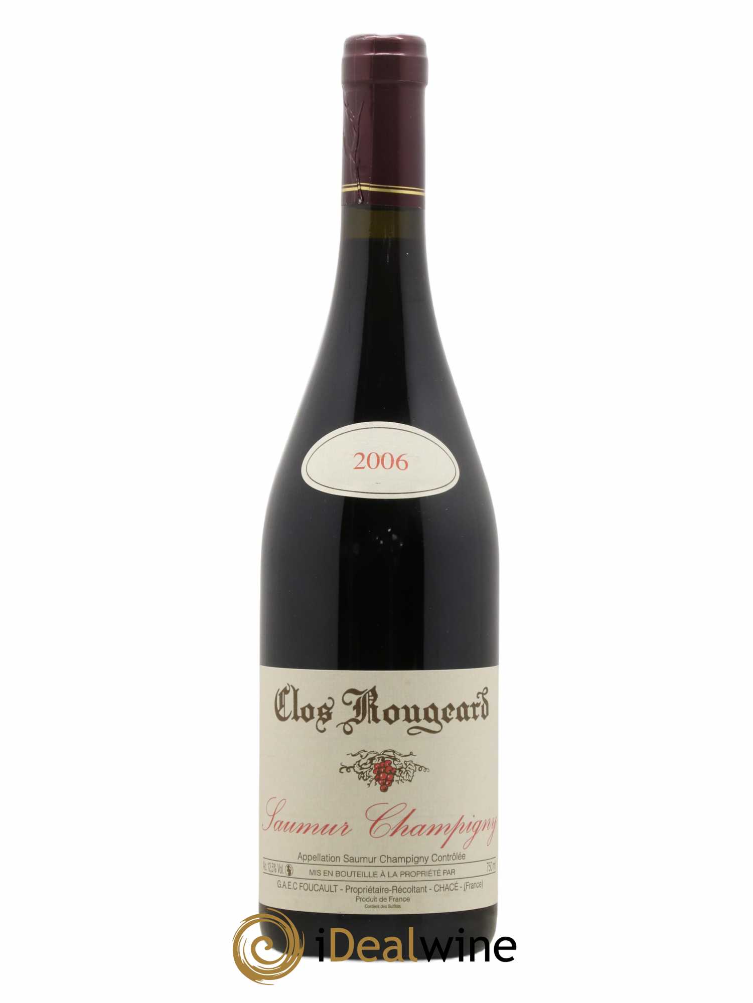 Saumur-Champigny Clos Rougeard 2006 - Lot de 1 bouteille - 0