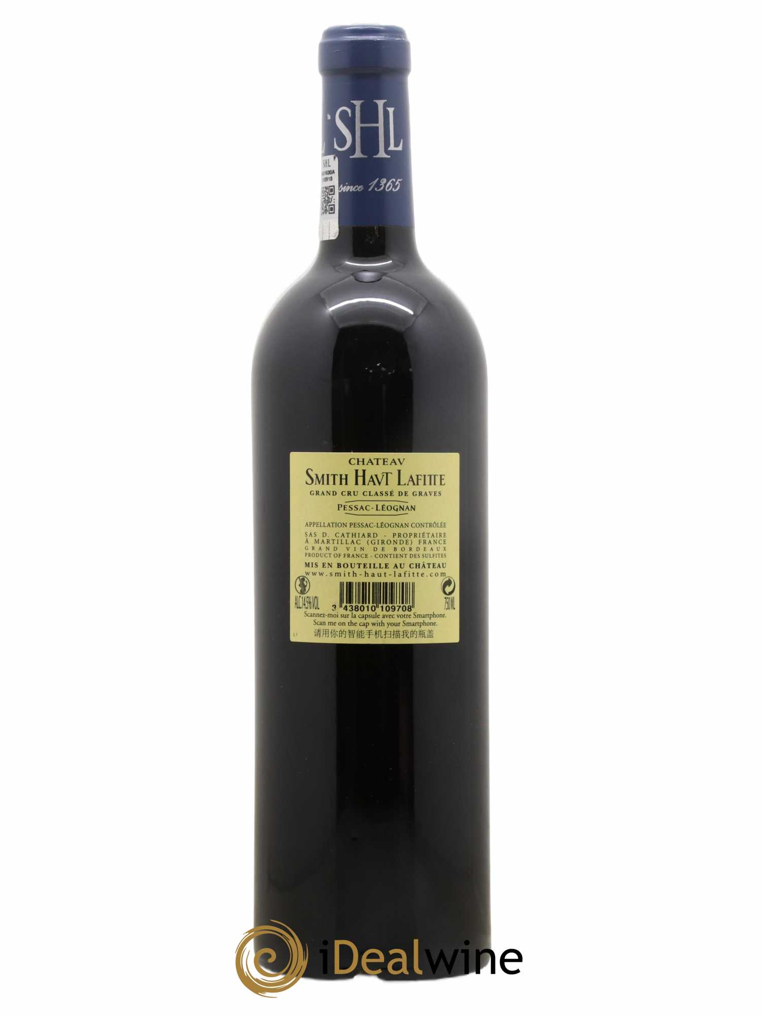 Château Smith Haut Lafitte Cru Classé de Graves 2009 - Lot de 1 bouteille - 1