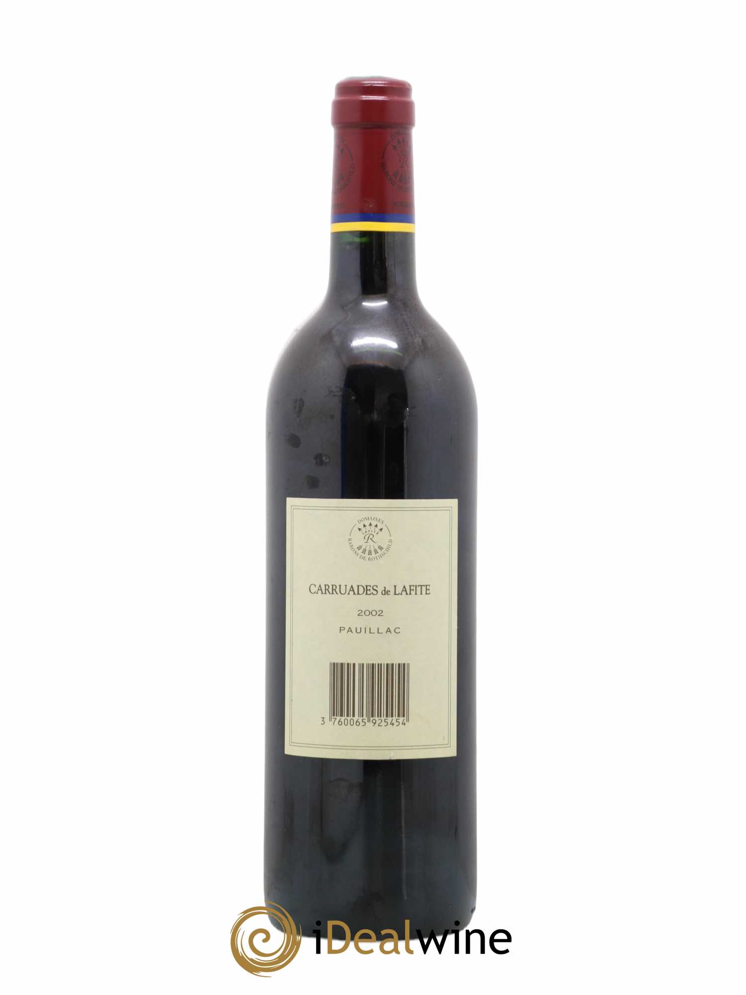 Carruades de Lafite Rothschild Second Vin 2002 - Lot de 1 bouteille - 1