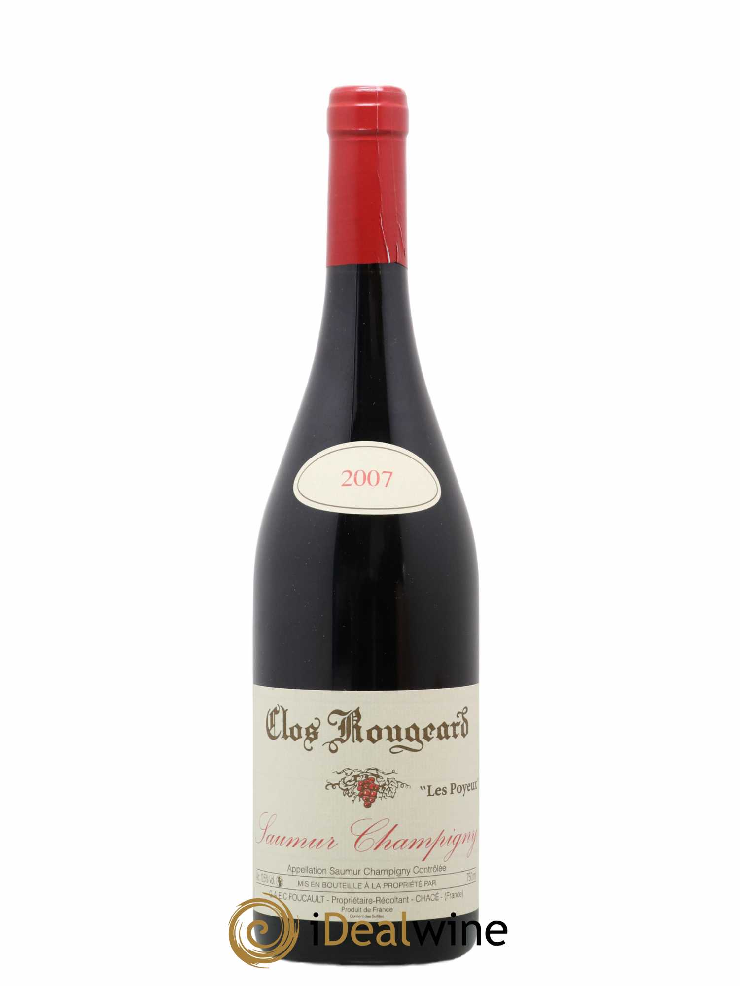 Saumur-Champigny Les Poyeux Clos Rougeard 2007 - Lot de 1 bouteille - 0