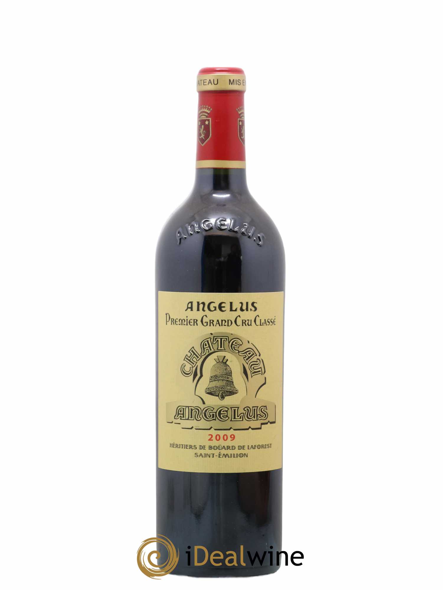 Château Angélus 1er Grand Cru Classé A 2009 - Lot de 1 bouteille - 0