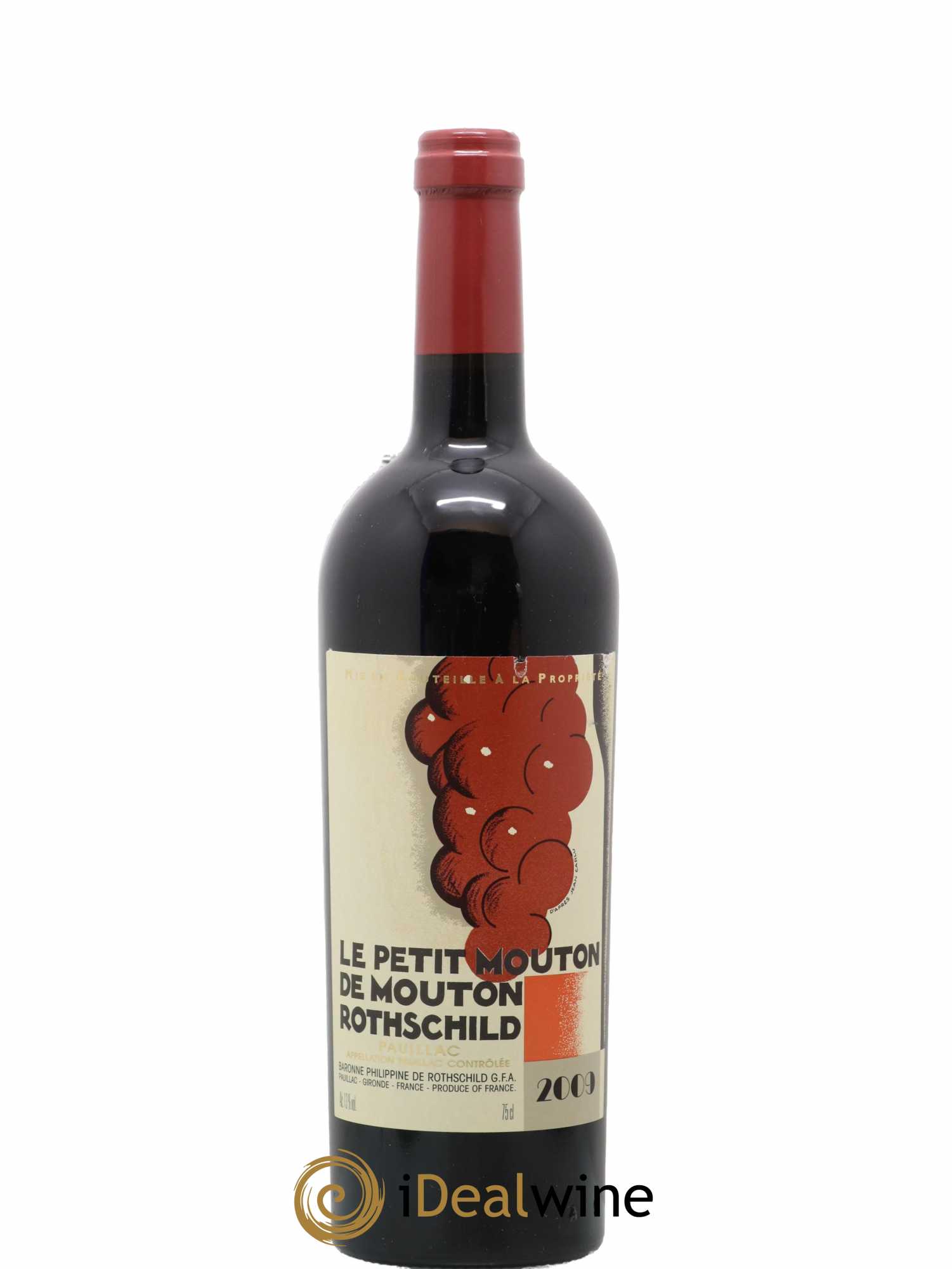 Petit Mouton Second Vin 2009 - Lot de 1 bouteille - 0