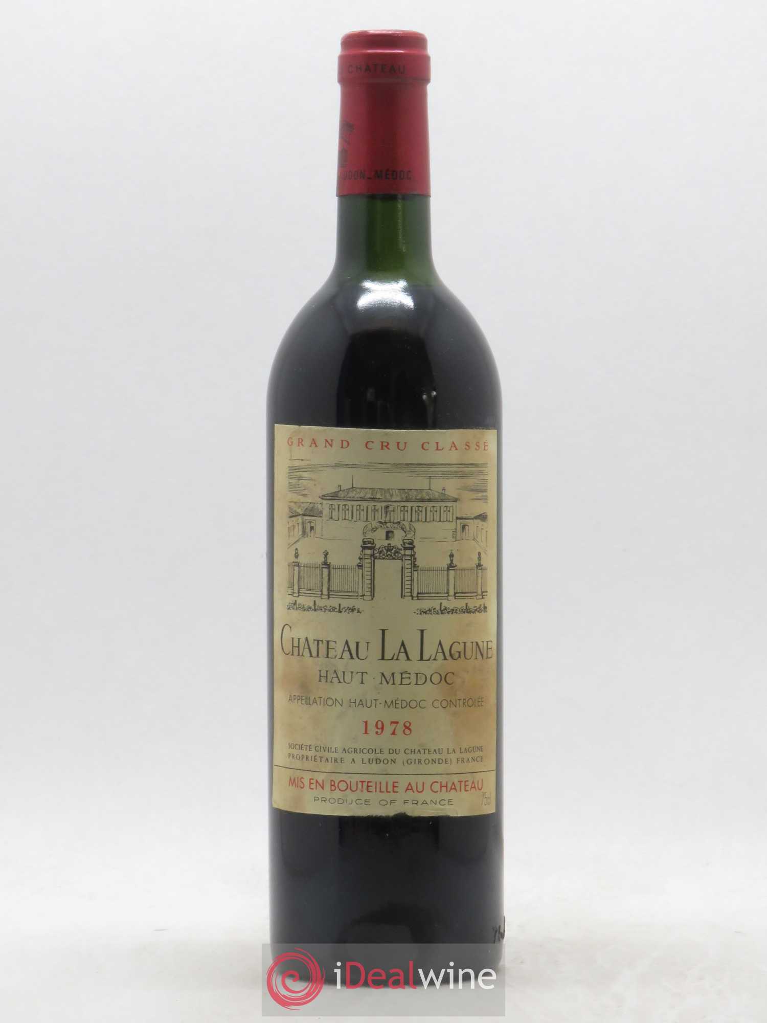 Château la Lagune 3ème Grand Cru Classé 1978 - Lot de 1 bouteille - 0