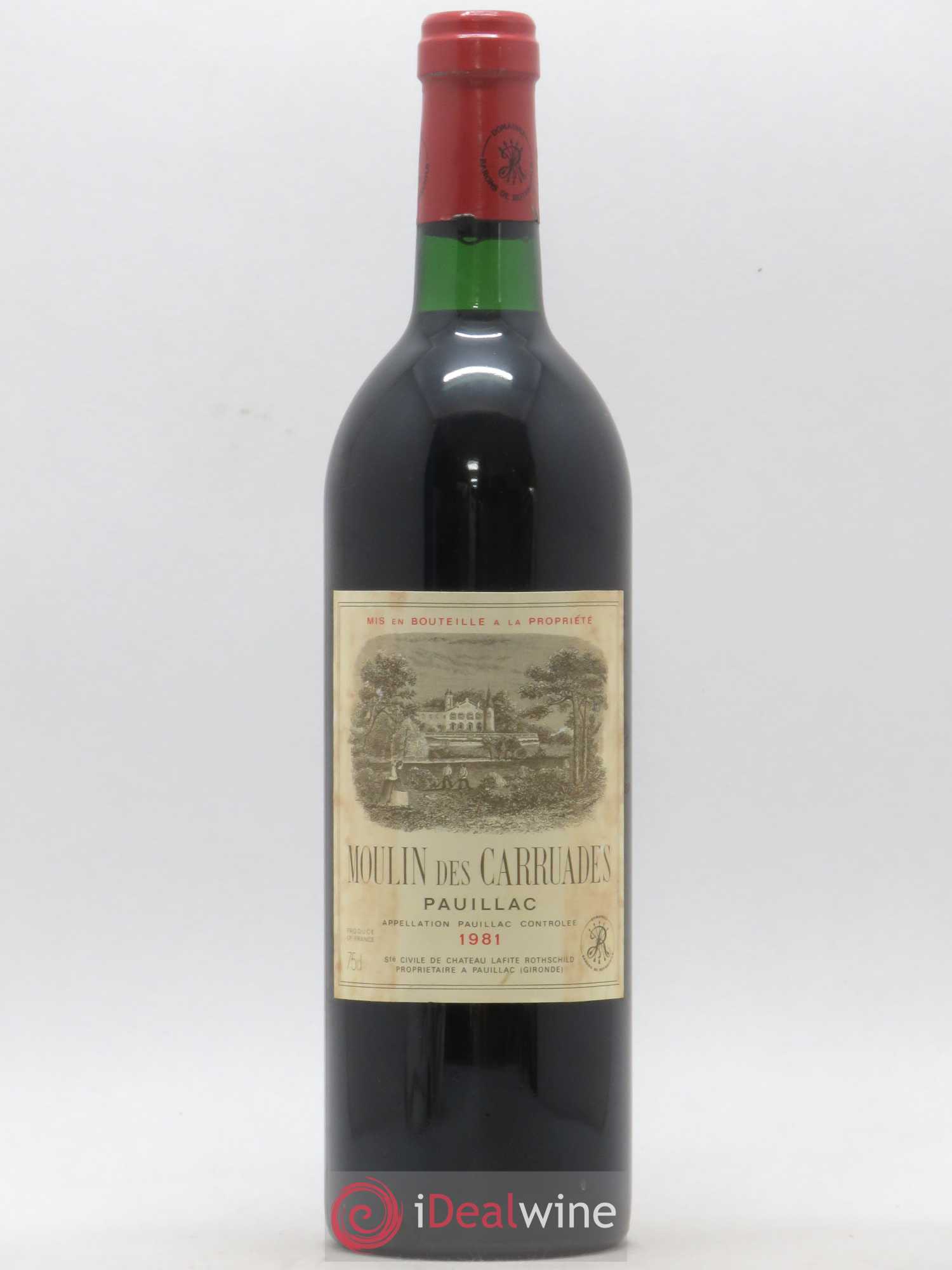 Moulin des Carruades Second Vin 1981 - Lot de 1 bouteille - 0