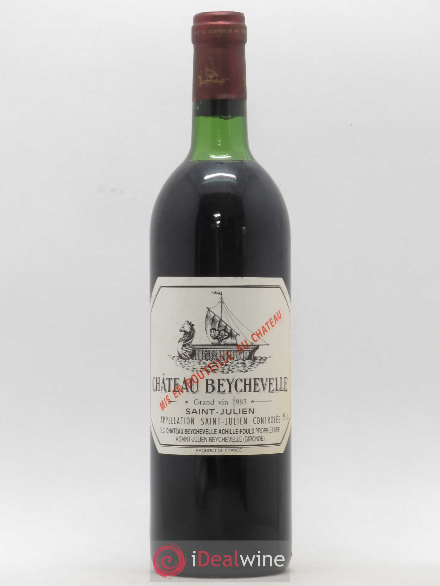 Château Beychevelle 4ème Grand Cru Classé 1983 - Lot de 1 bouteille - 0