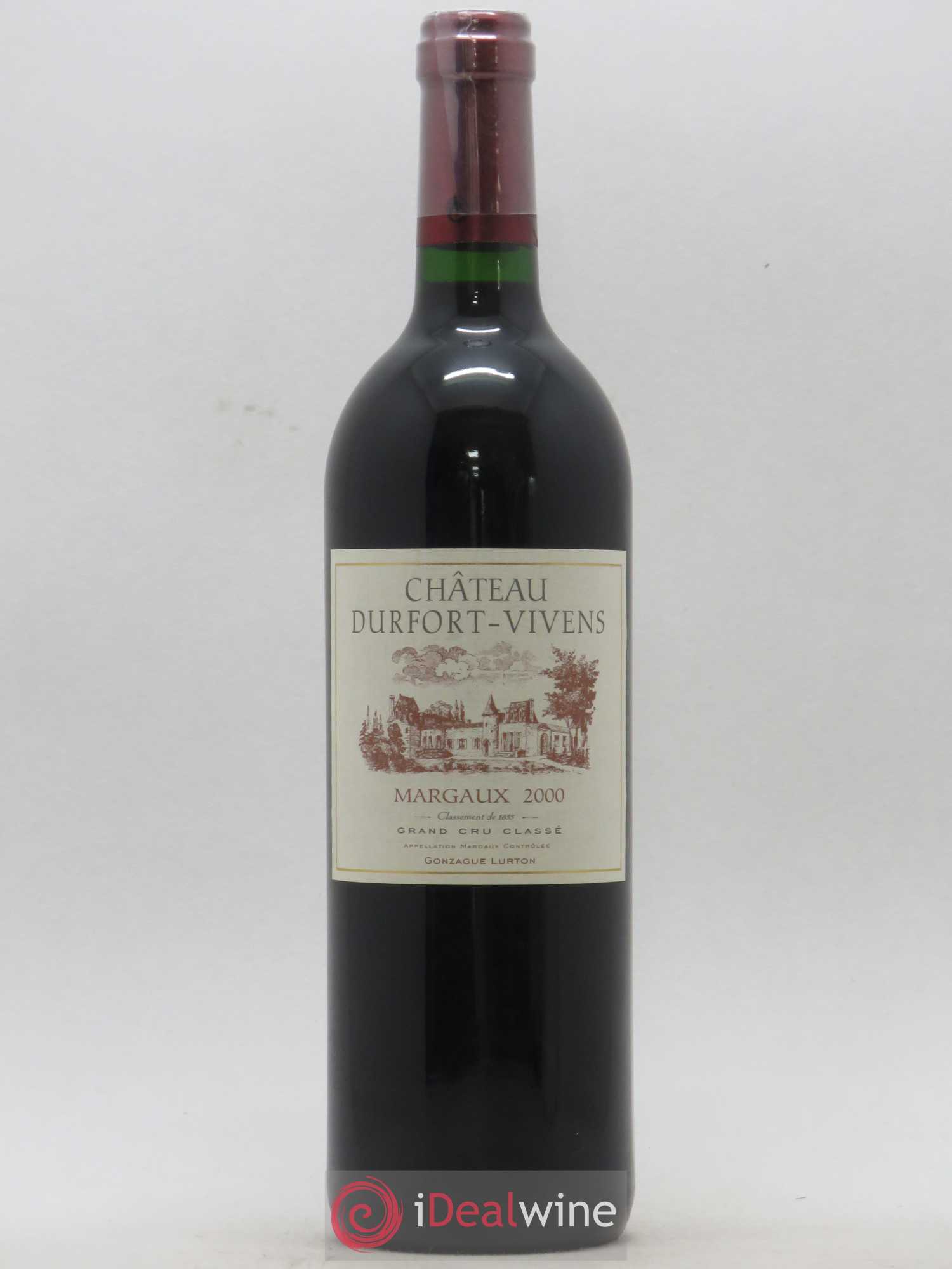 Château Durfort Vivens 2ème Grand Cru Classé 2000 - Lot de 1 bouteille - 0