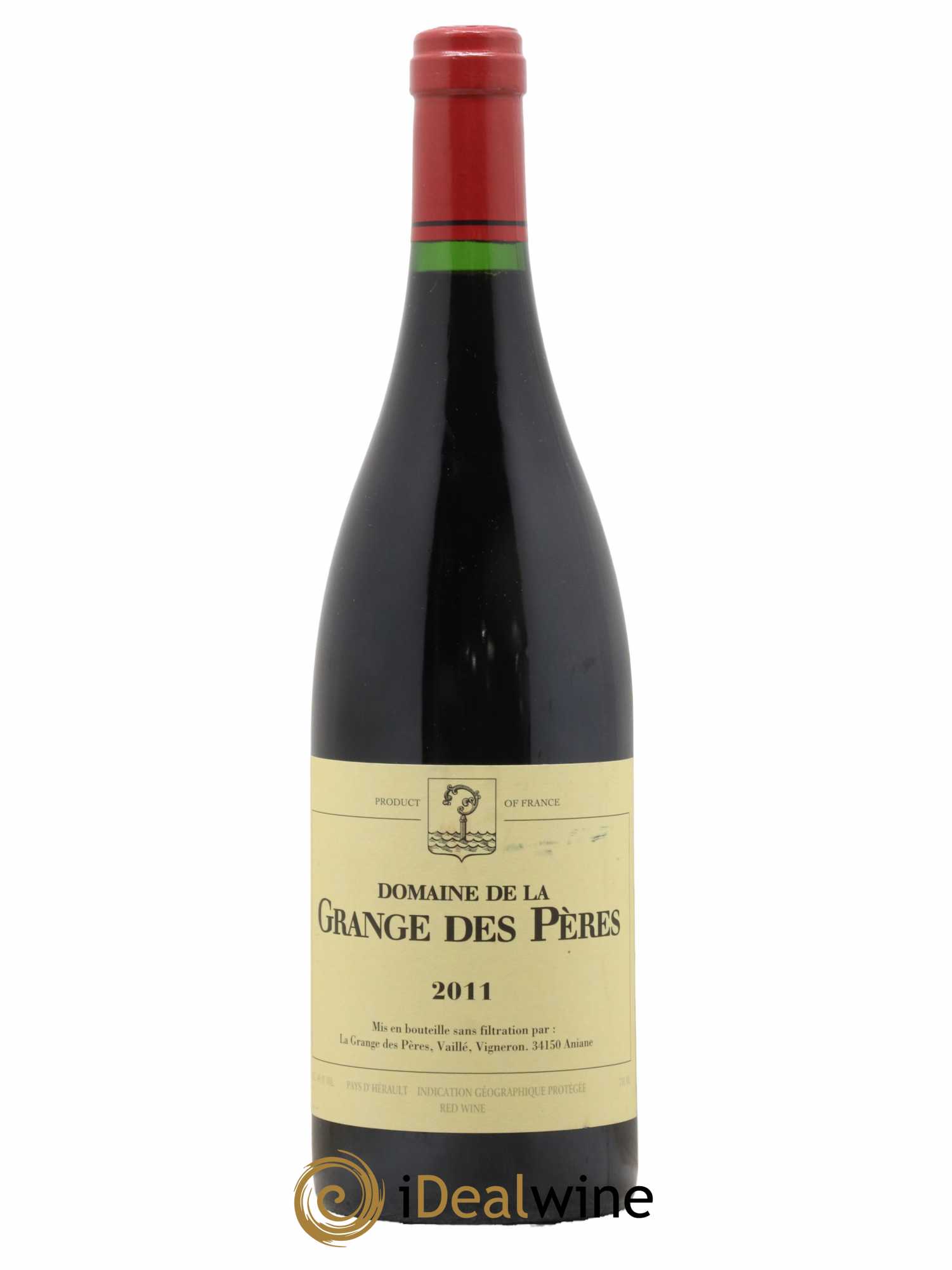 Pays d'Hérault Grange des Pères Laurent Vaillé 2011 - Lot de 1 bouteille - 0