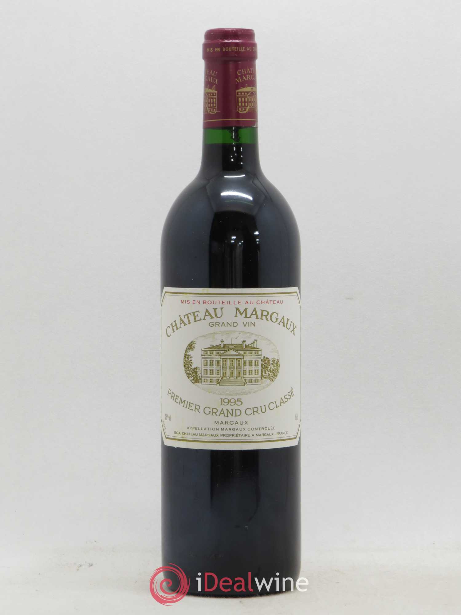 Château Margaux 1er Grand Cru Classé 1995 - Lot de 1 bouteille - 0