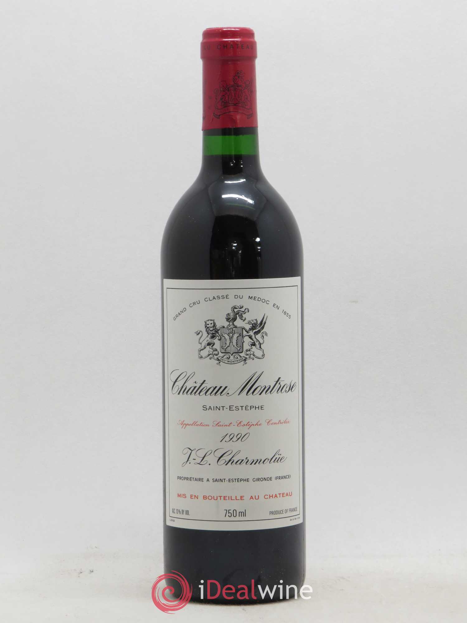 Château Montrose 2ème Grand Cru Classé 1990 - Lot de 1 bouteille - 0