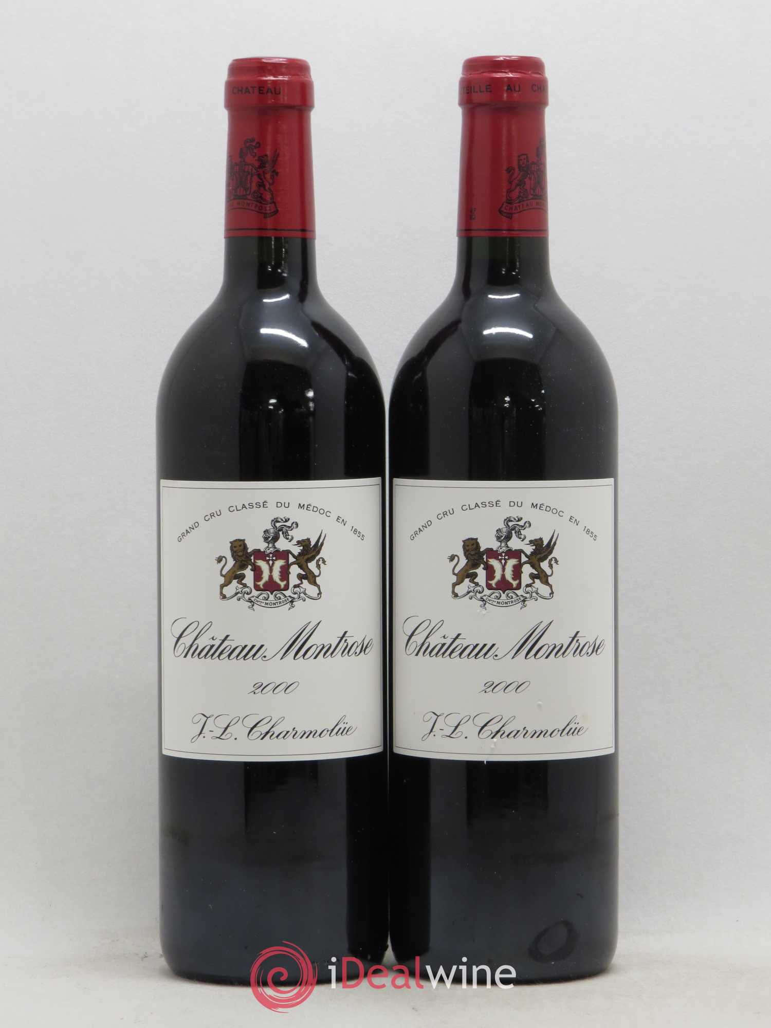 Château Montrose 2ème Grand Cru Classé 2000 - Lot de 2 bouteilles - 0