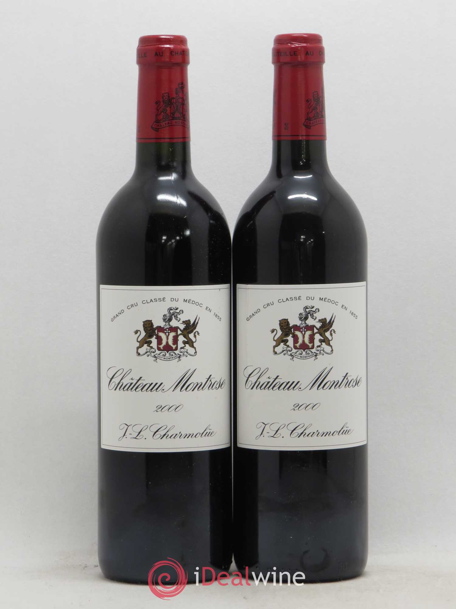 Château Montrose 2ème Grand Cru Classé 2000 - Lot de 2 bouteilles - 0