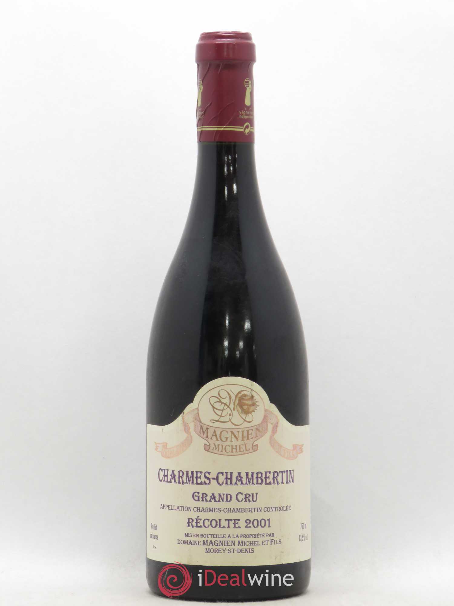 Charmes-Chambertin Grand Cru Michel Magnien 2001 - Lot de 1 bouteille - 0
