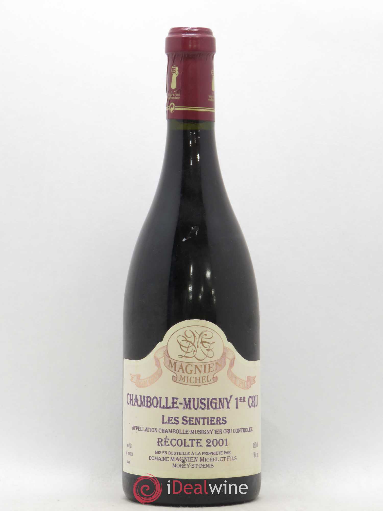 Chambolle-Musigny 1er Cru Les Sentiers Domaine Michel Magnien 2001 - Posten von 1 Flasche - 0