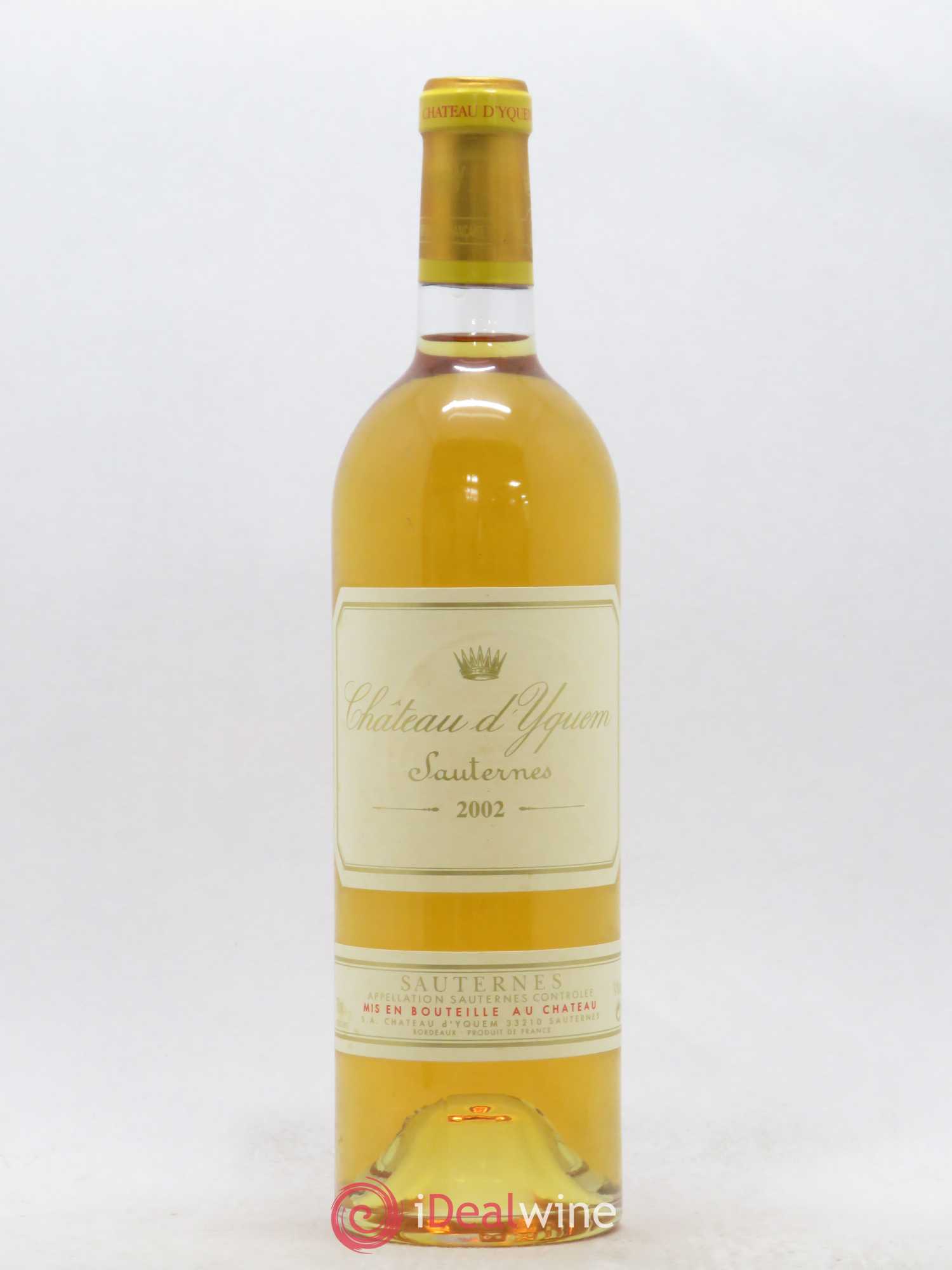 Château d' Yquem 1er Cru Classé Supérieur 2002 - Lotto di 1 bottiglia - 0