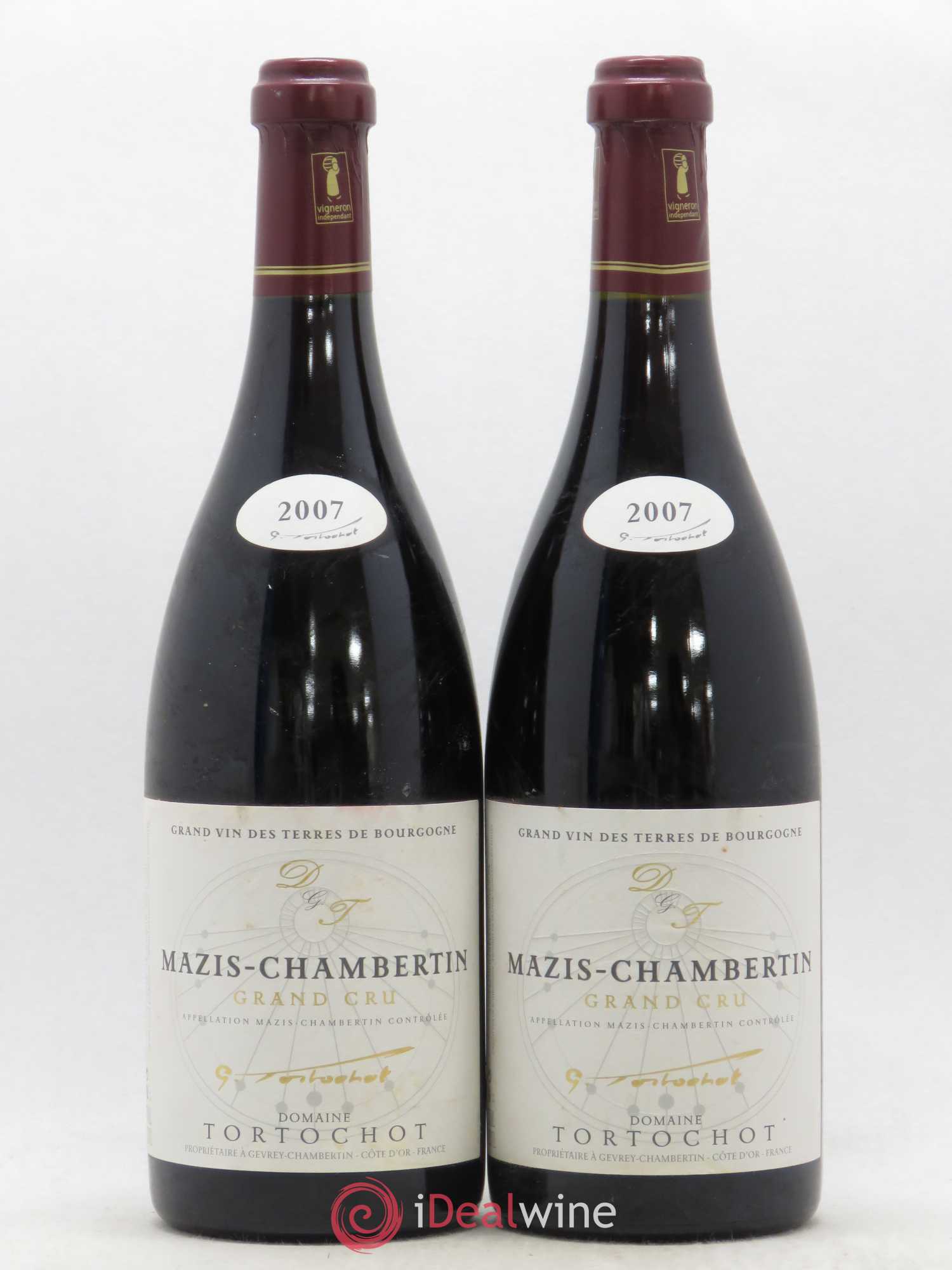Mazis-Chambertin Grand Cru Domaine Tortochot 2007 - Posten von 2 Flaschen - 0