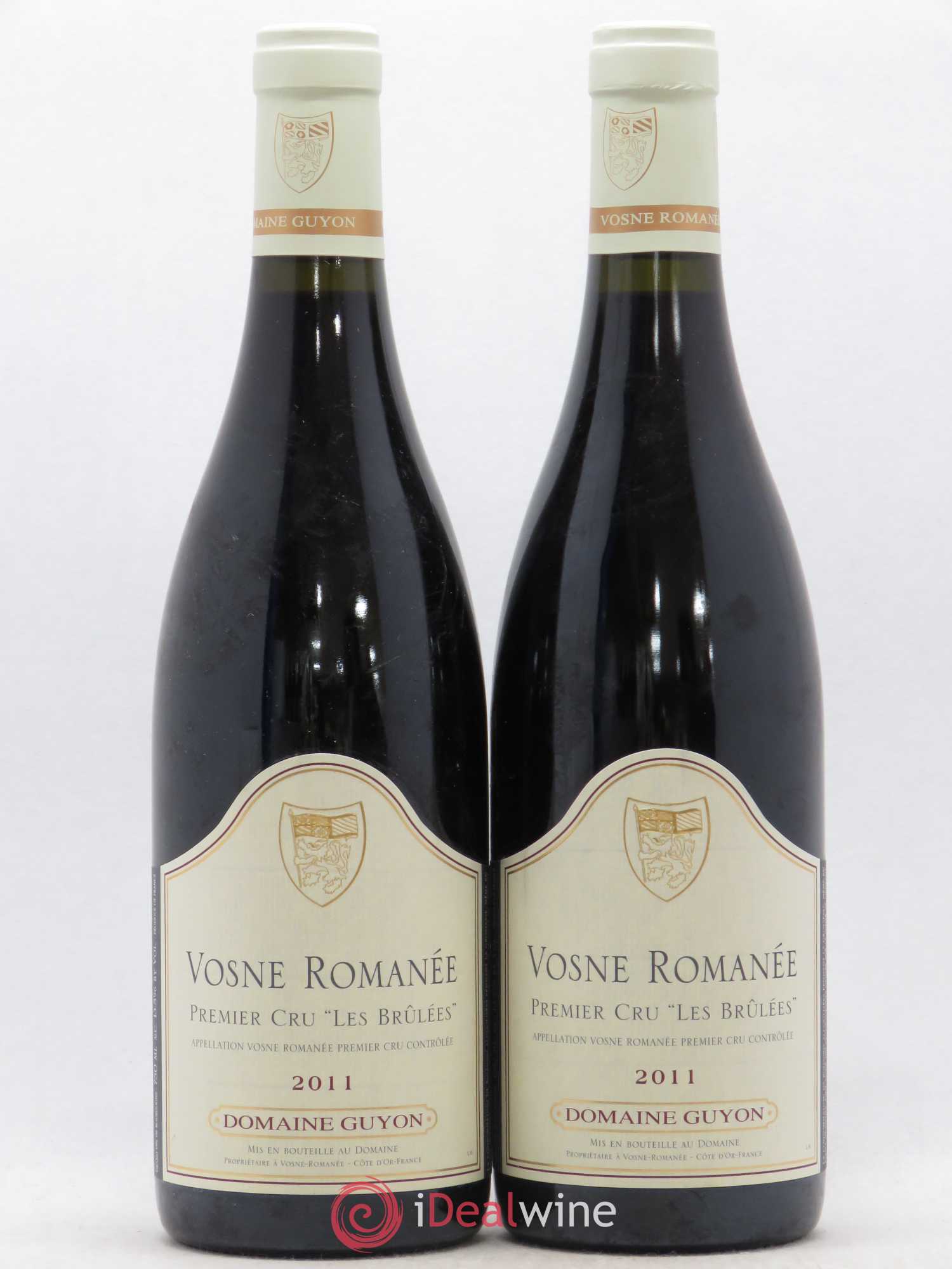 Vosne-Romanée 1er Cru Les Brulées Domaine Guyon 2011 - Posten von 2 Flaschen - 0