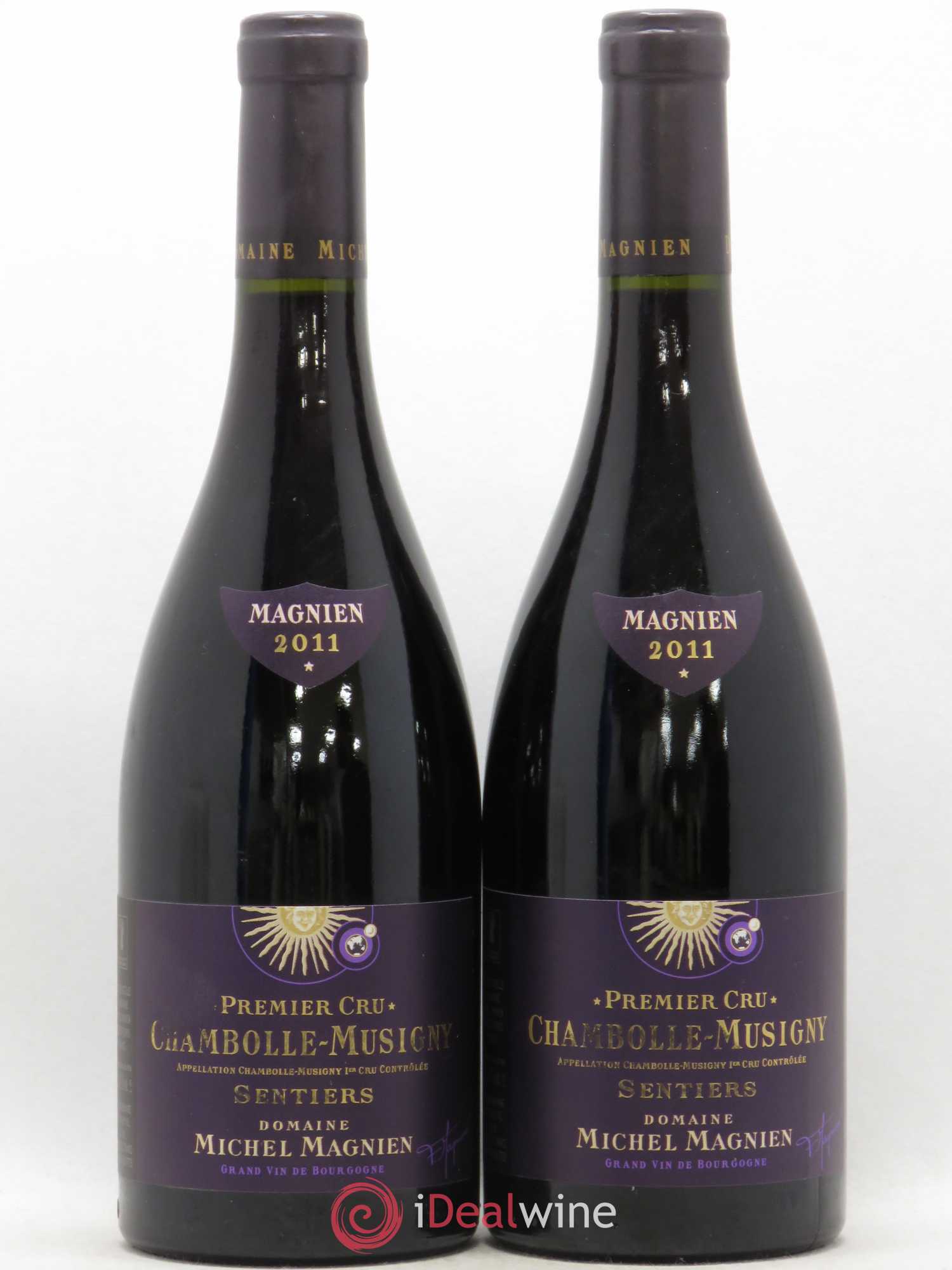 Chambolle-Musigny 1er Cru Sentiers Domaine Michel Magnien 2011 - Posten von 2 Flaschen - 0