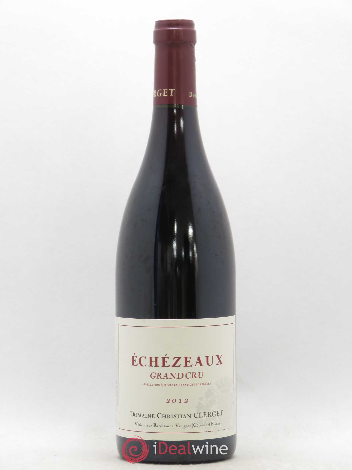 Echezeaux Grand Cru Christian Clerget 2012 - Lot de 1 bouteille - 0