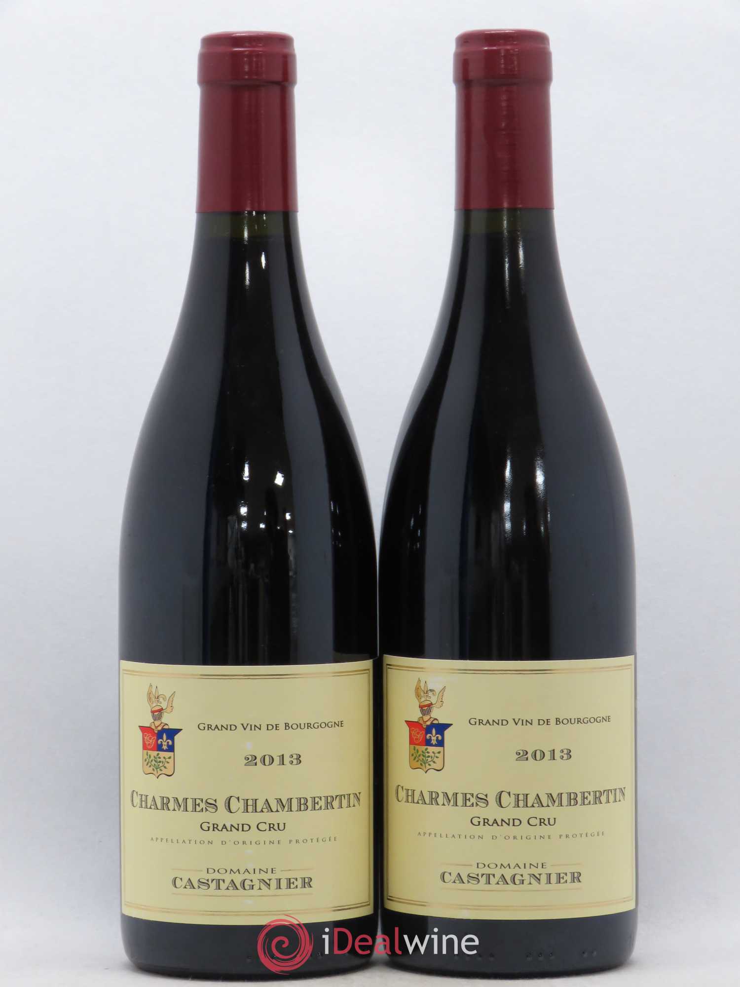 Charmes-Chambertin Grand Cru Domaine Jerome Castagnier 2013 - Posten von 2 Flaschen - 0