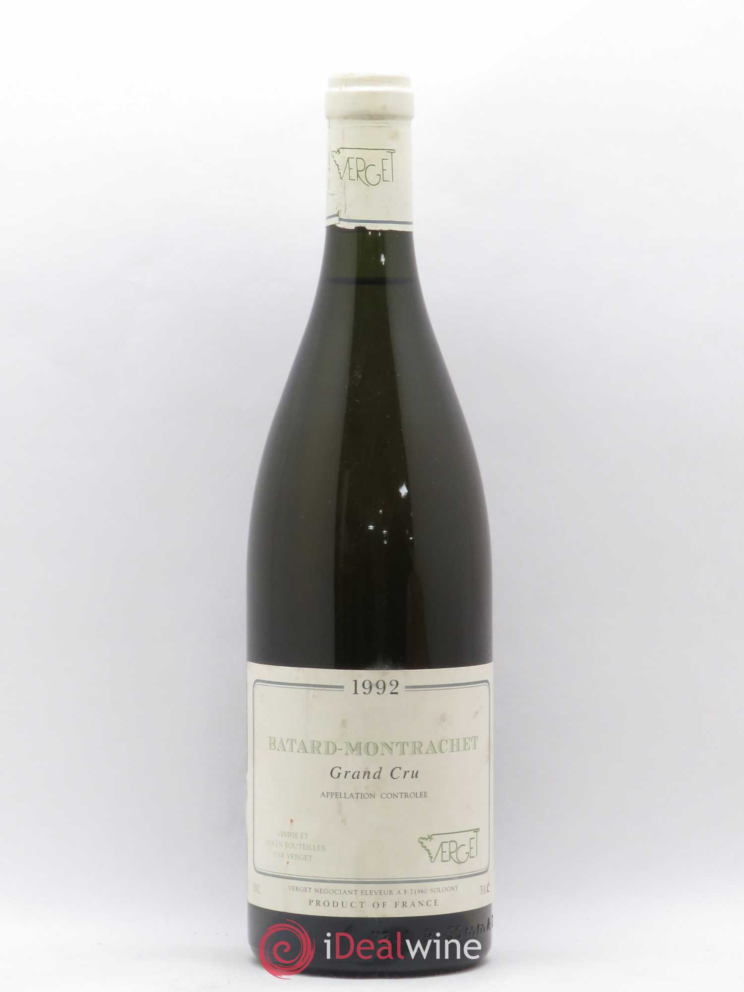 Bâtard-Montrachet Grand Cru Verget 1992 - Lot de 1 bouteille - 0