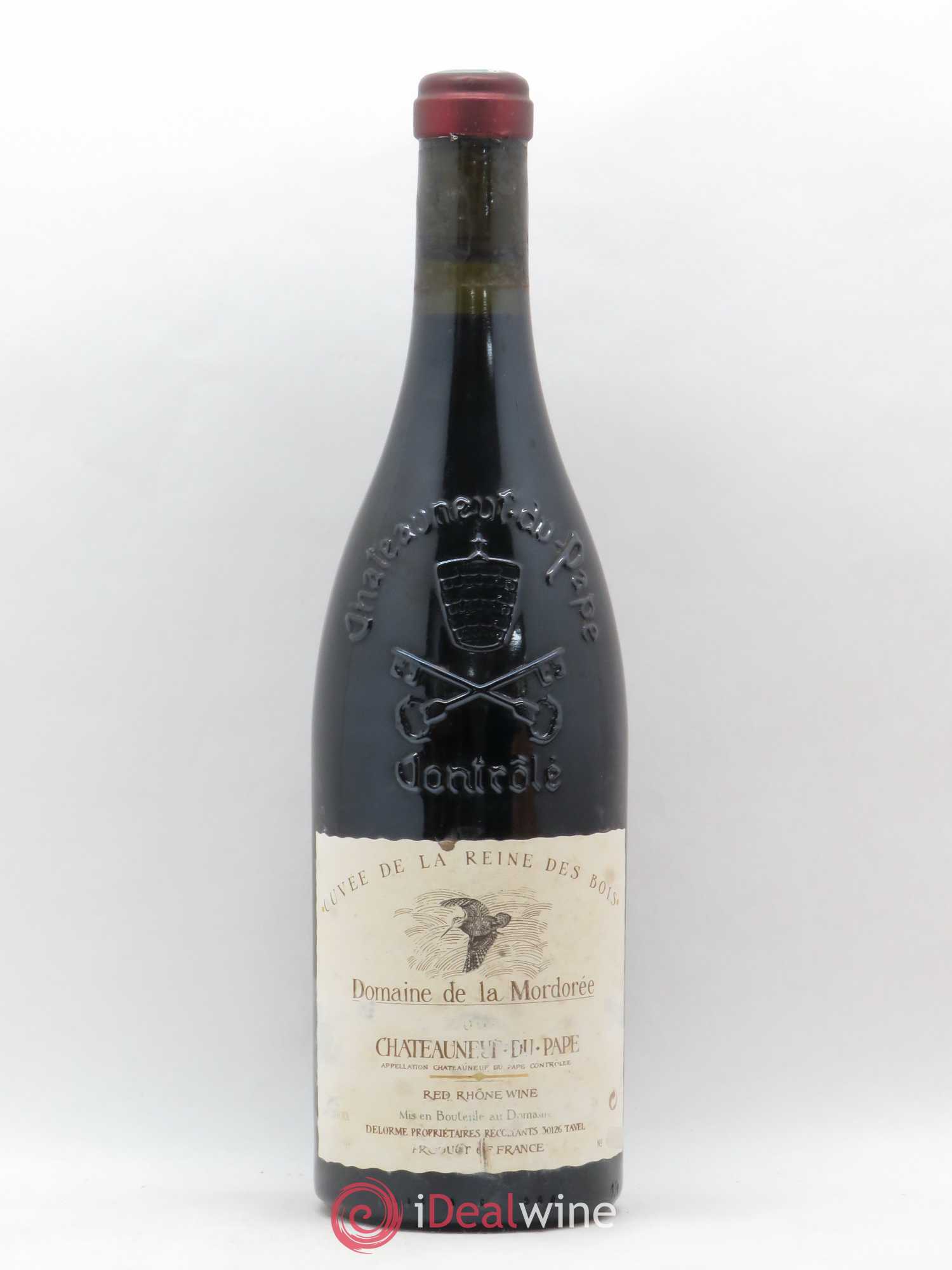 Châteauneuf-du-Pape Cuvée de la Reine des Bois La Mordorée (Domaine de) Millésime présumé 2001 (sans prix de réserve) - Lotto di 1 bottiglia - 0