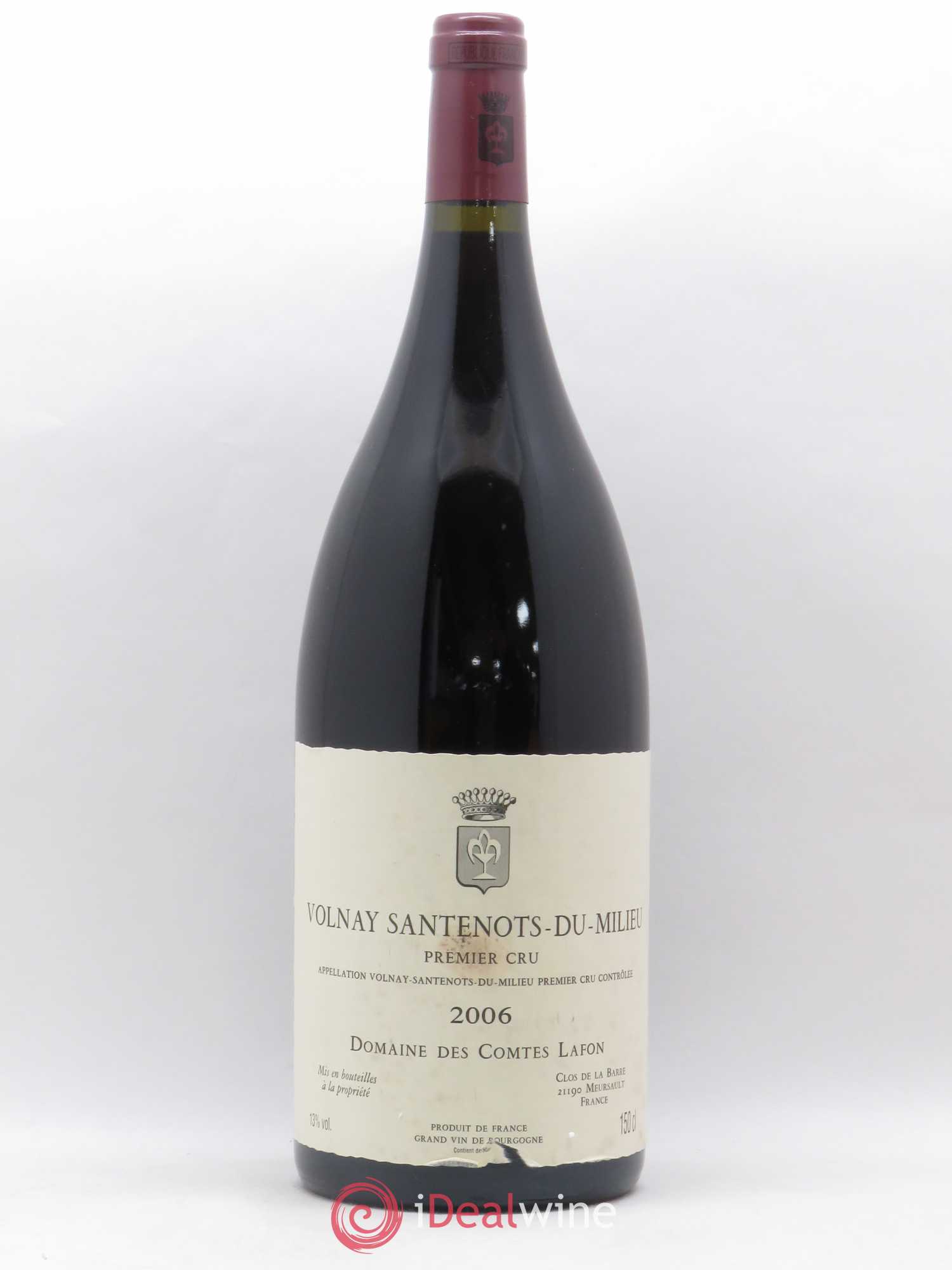Volnay 1er Cru Santenots du Milieu Comtes Lafon (Domaine des) 2006 - Lot de 1 magnum - 0