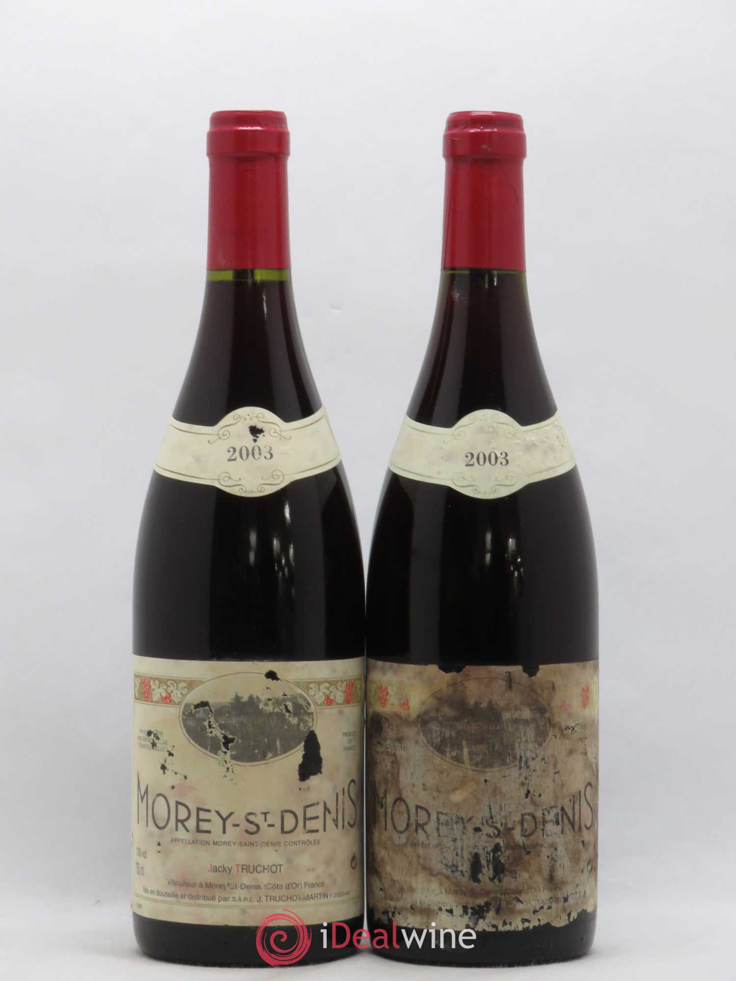 Morey-Saint-Denis Jacky Truchot 2003 - Lot de 2 bouteilles - 0