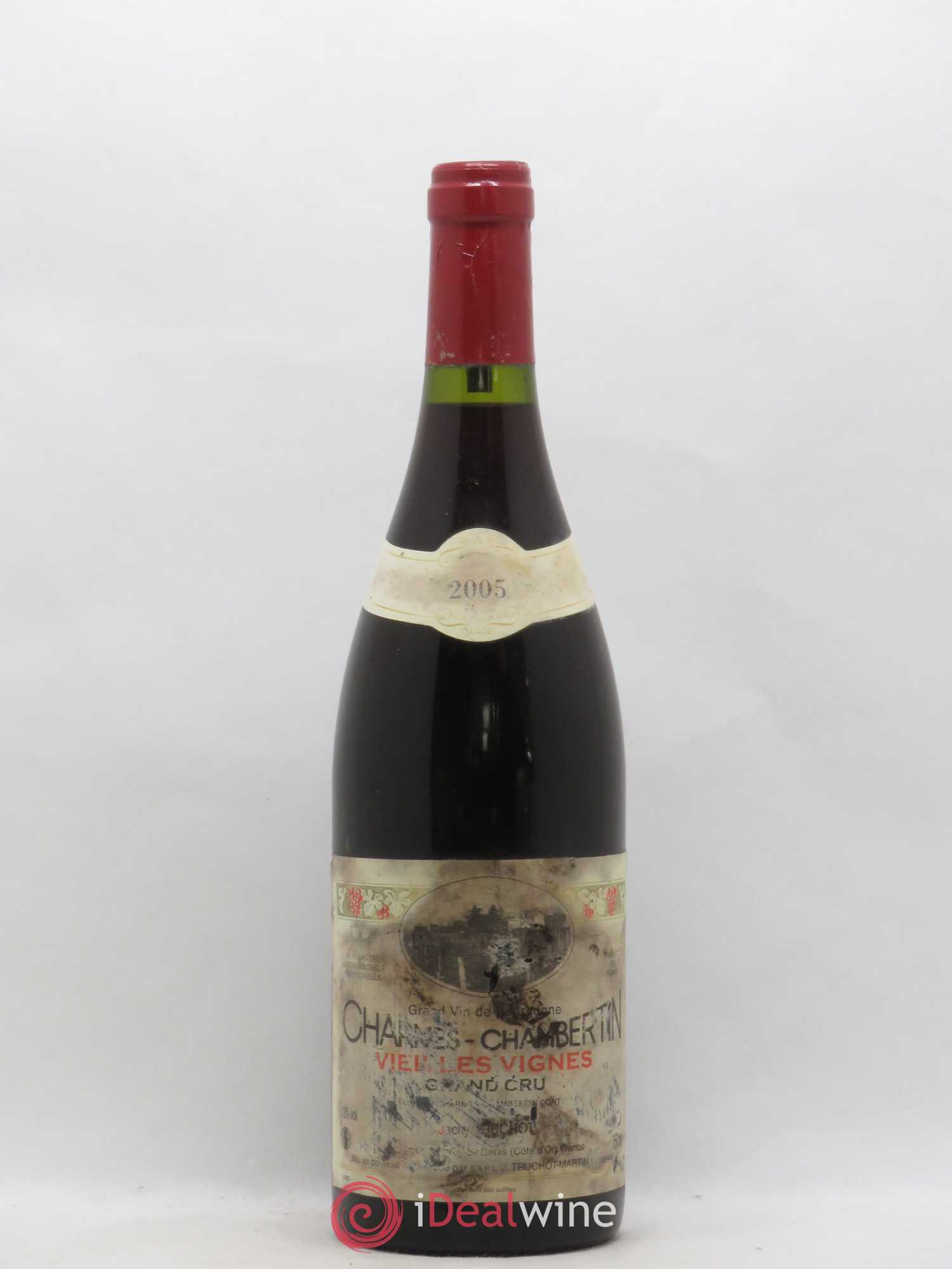 Charmes-Chambertin Grand Cru Vieilles Vignes Jacky Truchot 2005 - Lot de 1 bouteille - 0