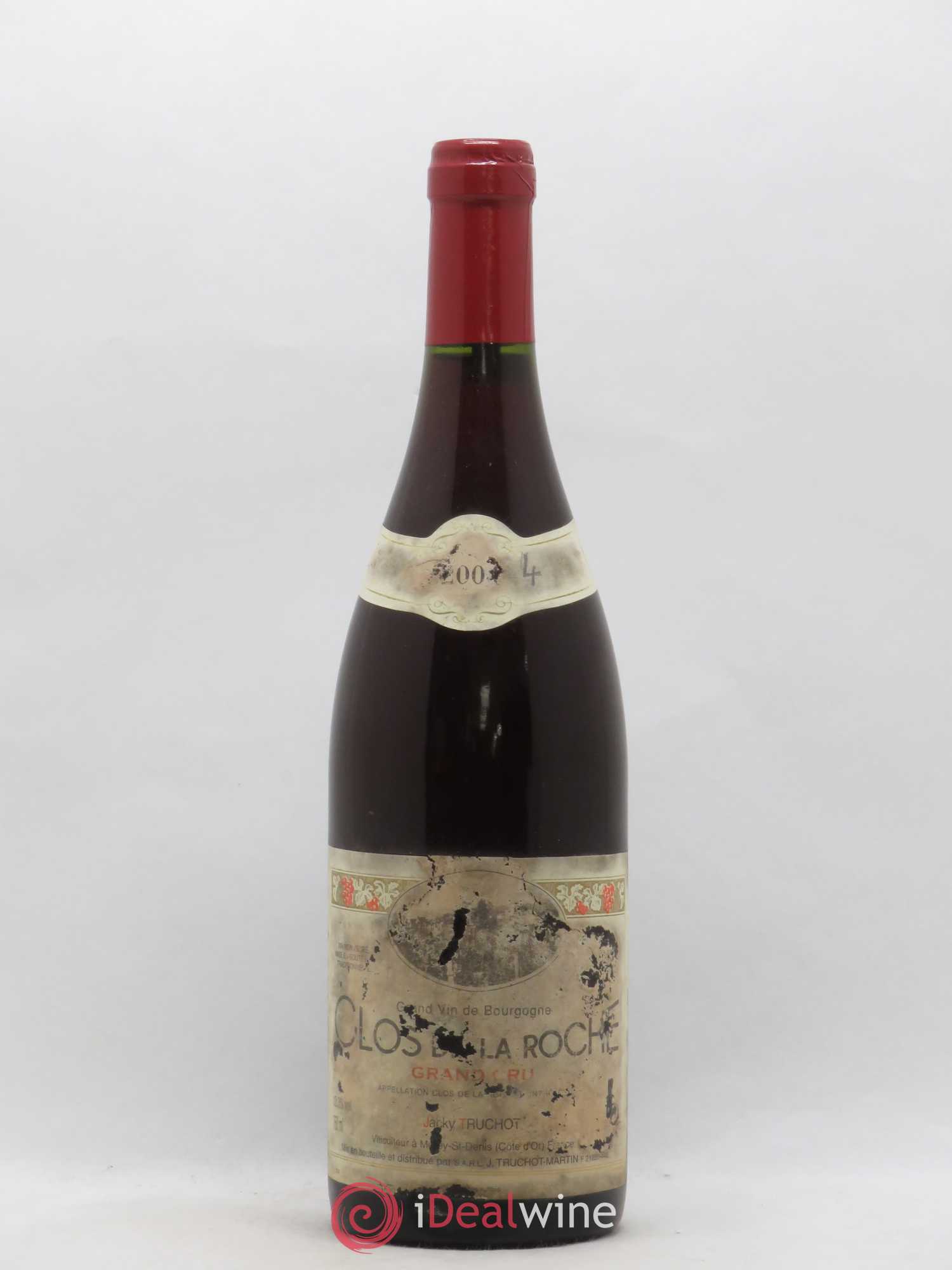 Clos de la Roche Grand Cru Jacky Truchot 2004 - Lot de 1 bouteille - 0