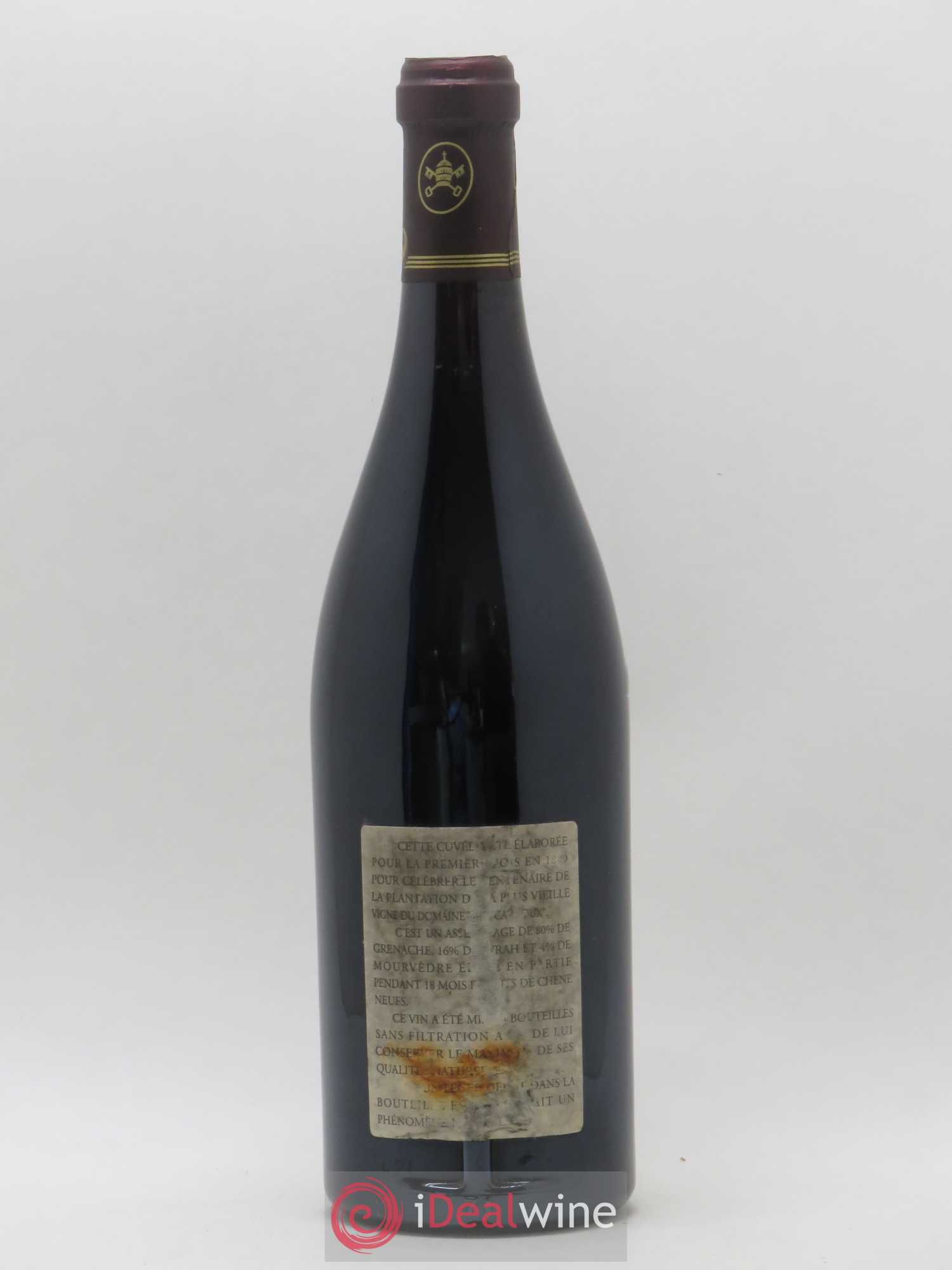 Châteauneuf-du-Pape Les Cailloux Cuvée Centenaire André Brunel 1995 - Lot de 1 bouteille - 1