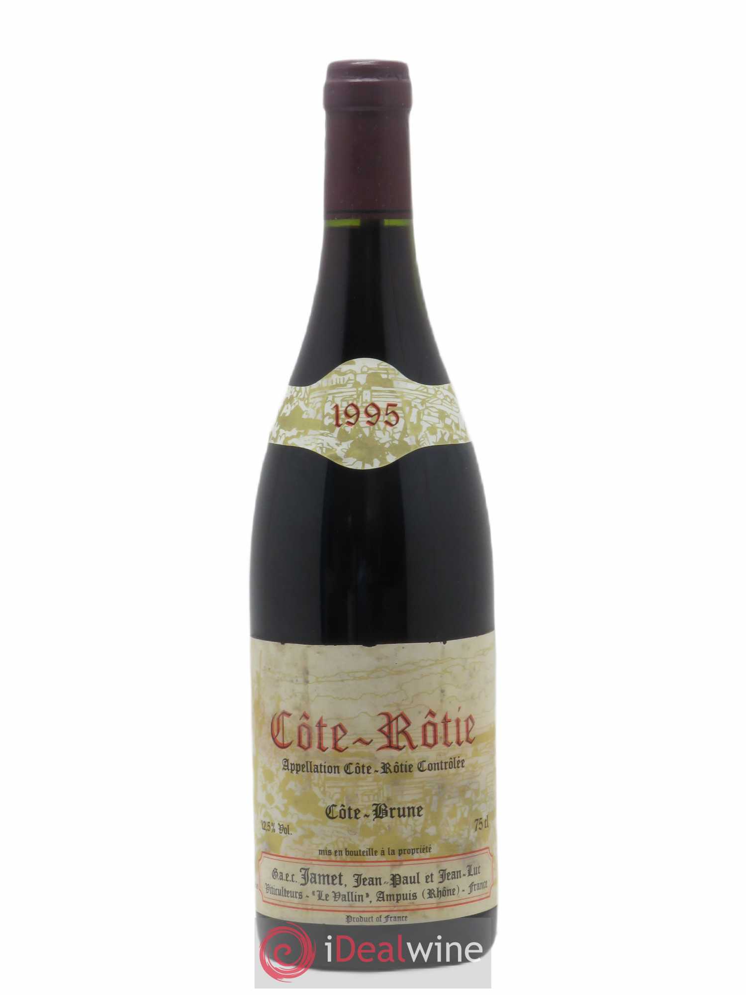 Côte-Rôtie Côte Brune Jamet (Domaine) 1995 - Lot de 1 bouteille - 0