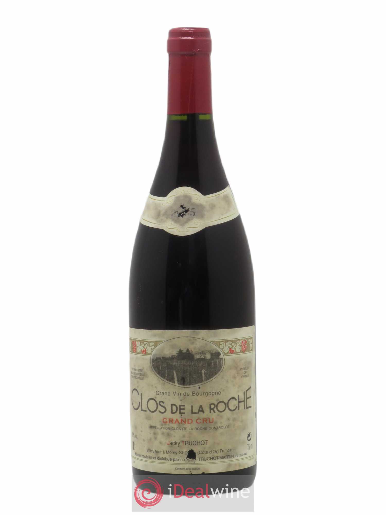 Clos de la Roche Grand Cru Jacky Truchot 2005 - Lot de 1 bouteille - 0