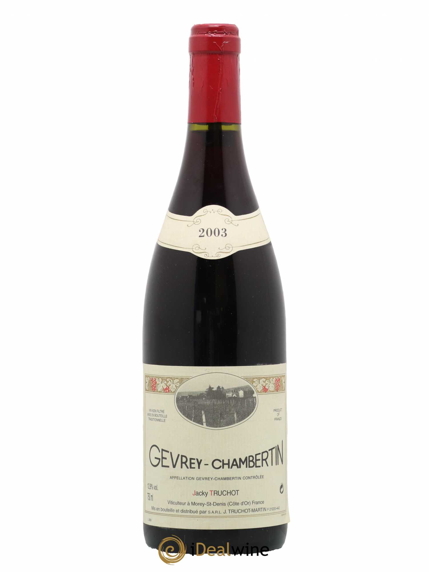 Gevrey-Chambertin Jacky Truchot 2003 - Lot de 1 bouteille - 0