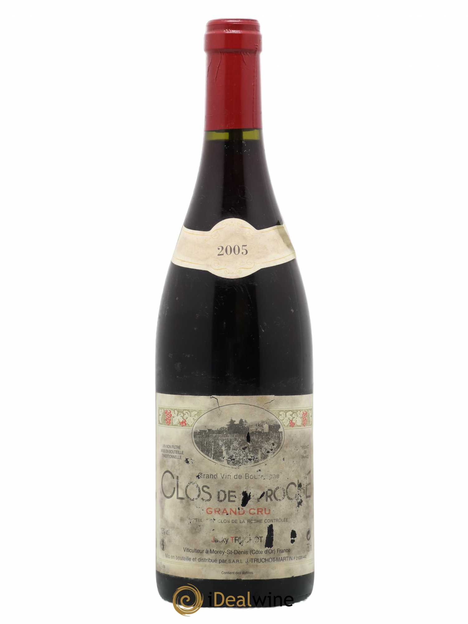Clos de la Roche Grand Cru Jacky Truchot 2005 - Lot de 1 bouteille - 0
